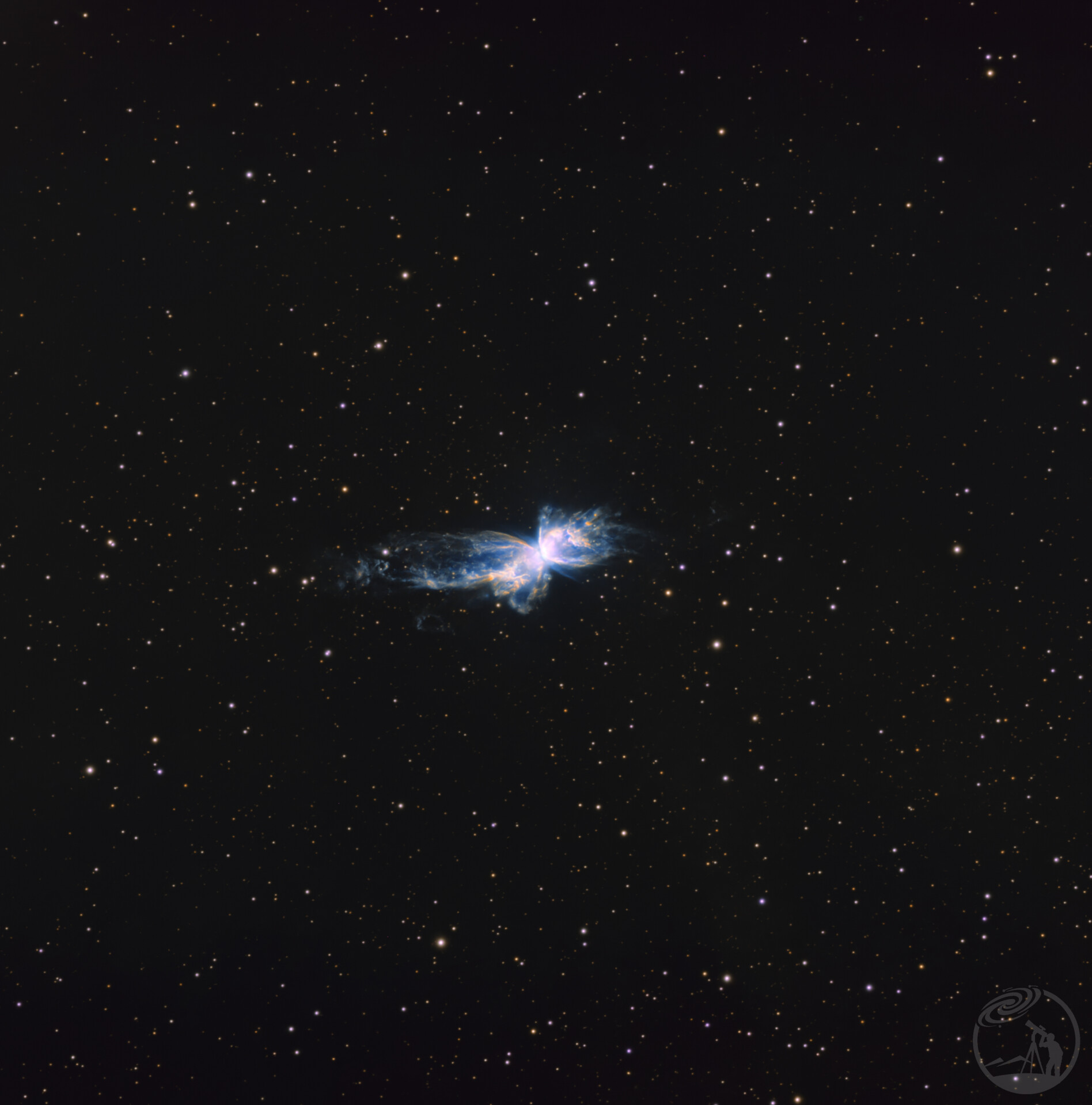 NGC6302星尘化蝶