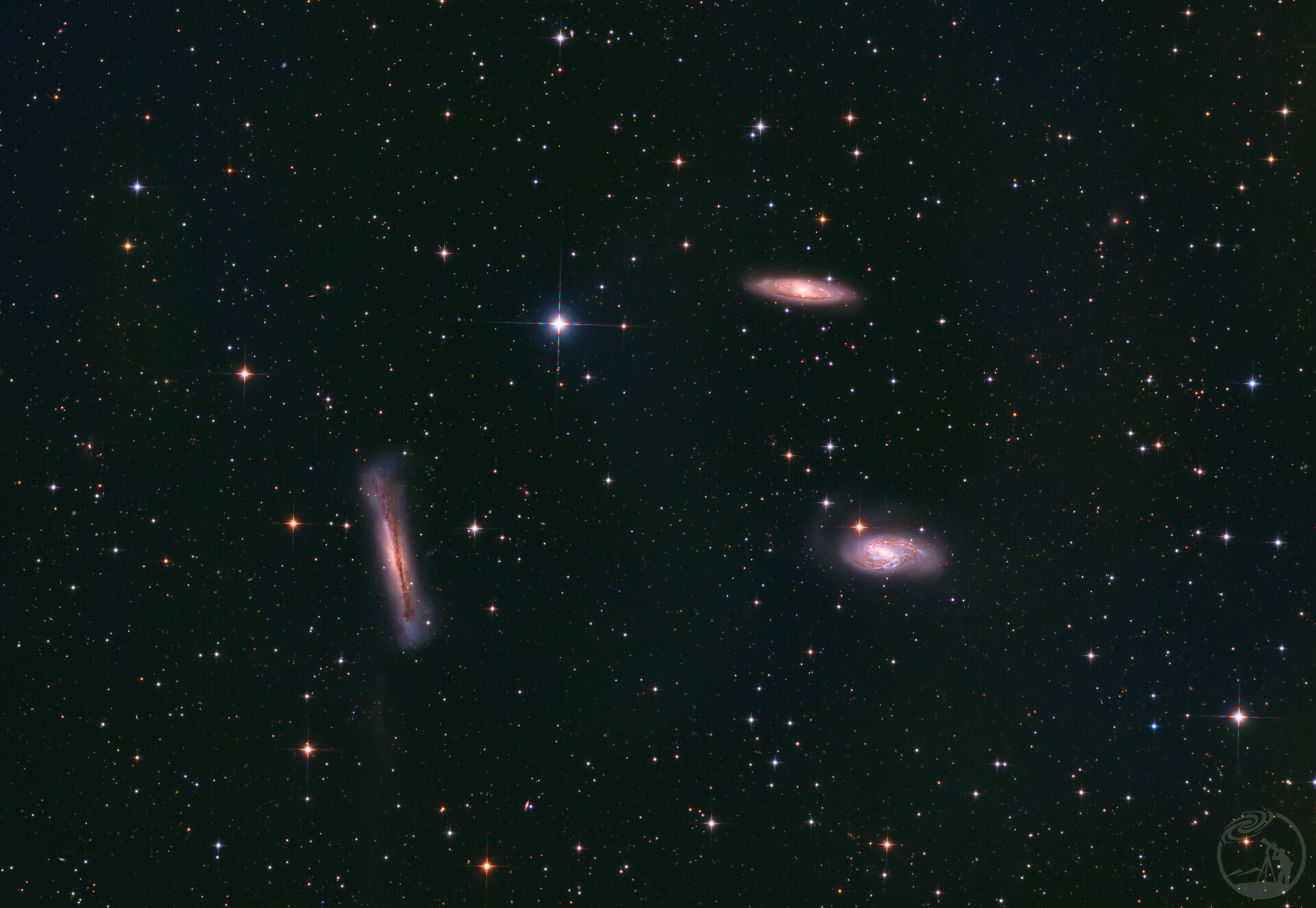 M65狮子座三重奏