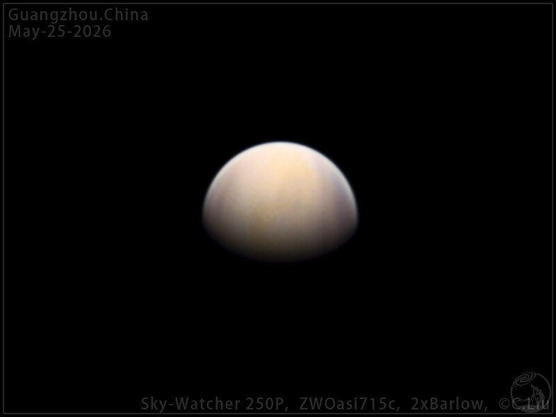拍到了！首次捕捉金星云带