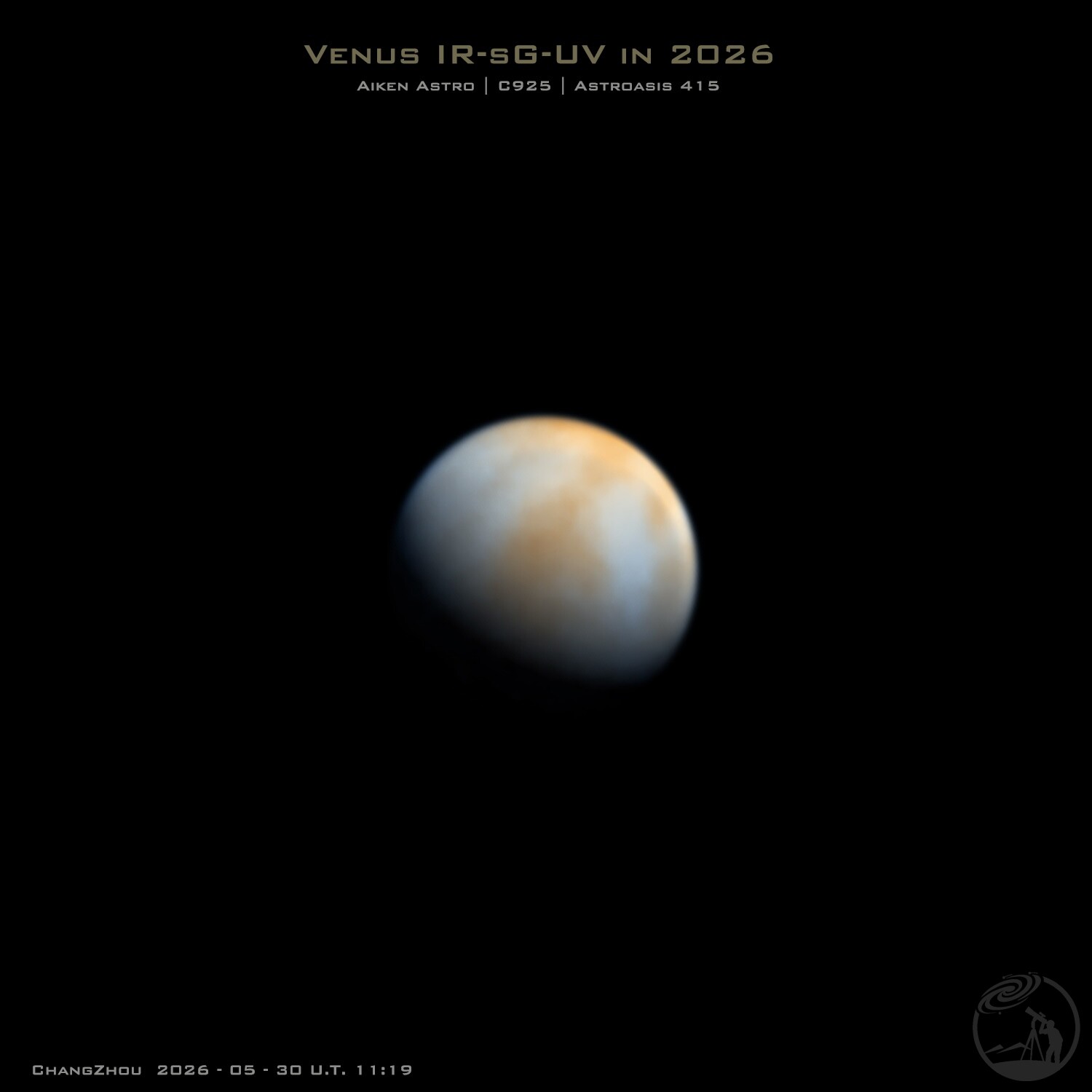 金星上层大气对比 2026-05-30