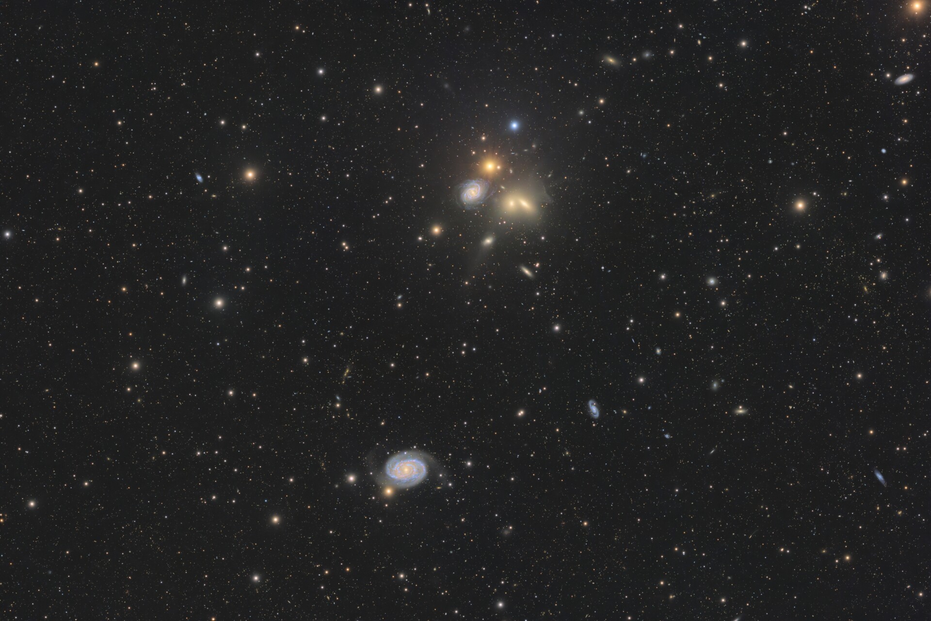 Hickson 68 与NGC 5371