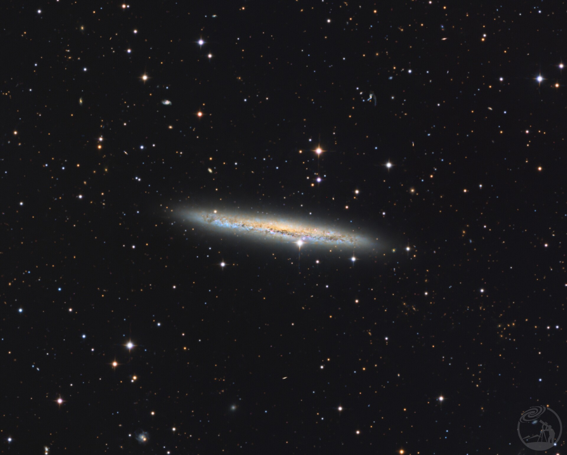 室女座NGC4517与雷睦斯80、NGC4493