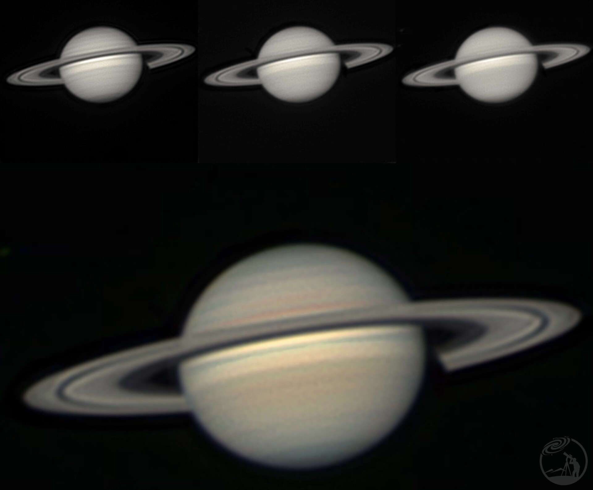 六月初的土星