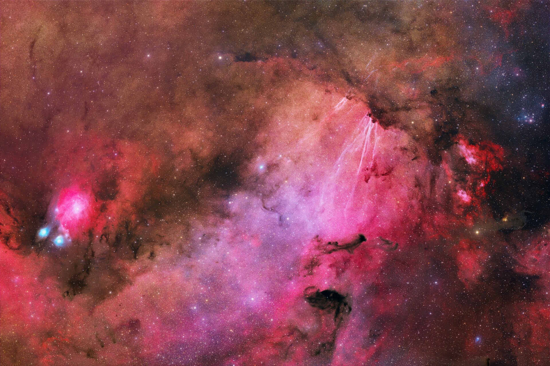 小人马座恒星云