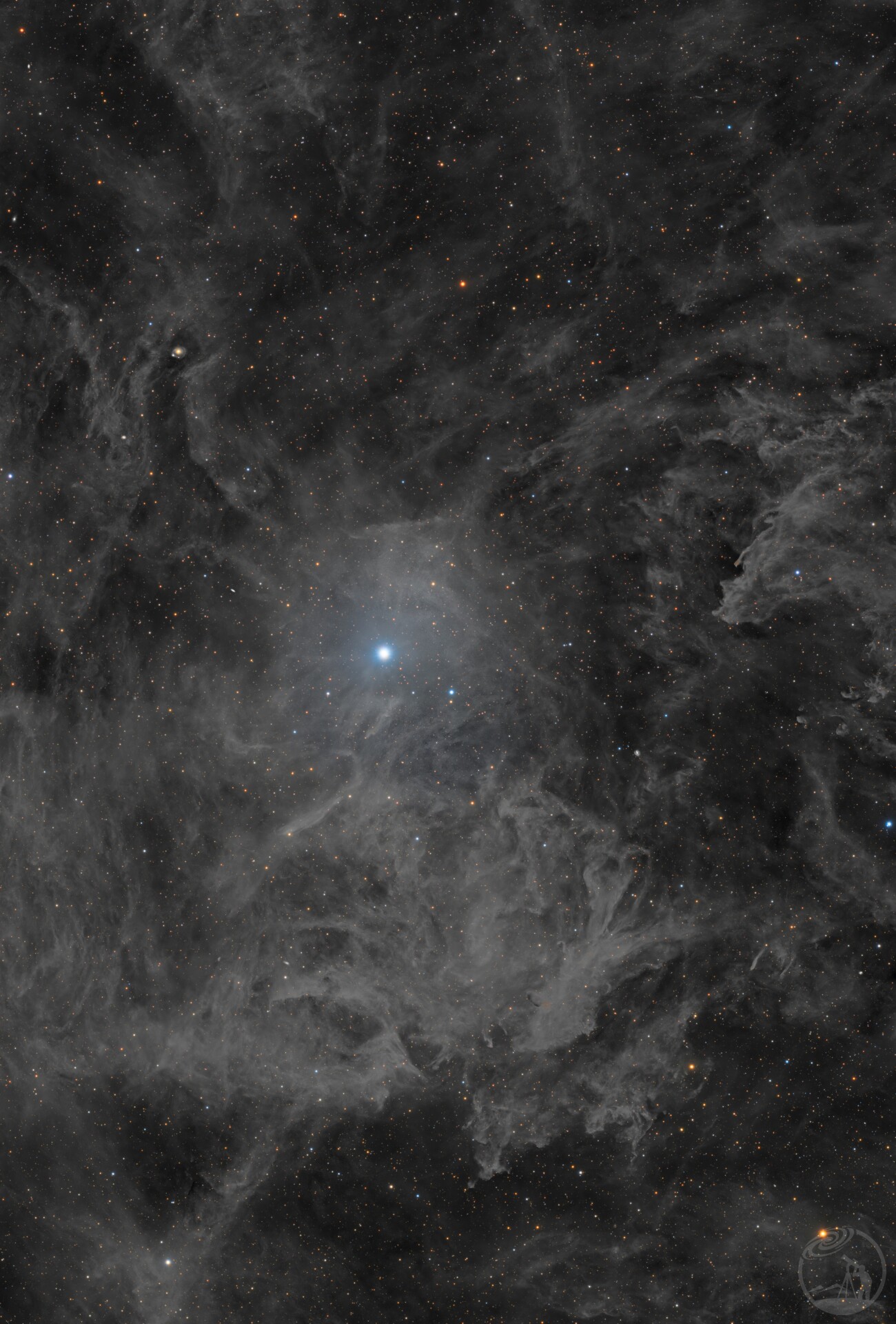 Two adjacent mosaics nearby  the Alpha Ursae 