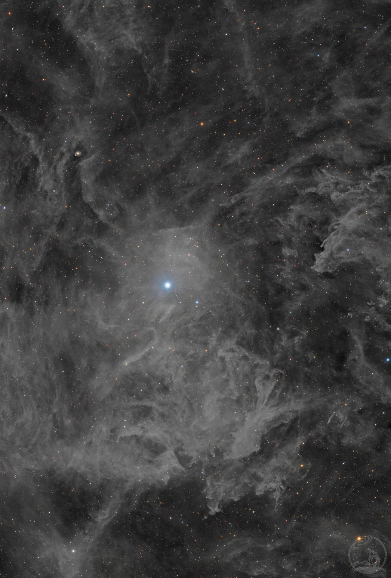 Two adjacent mosaics nearby  the Alpha Ursae 