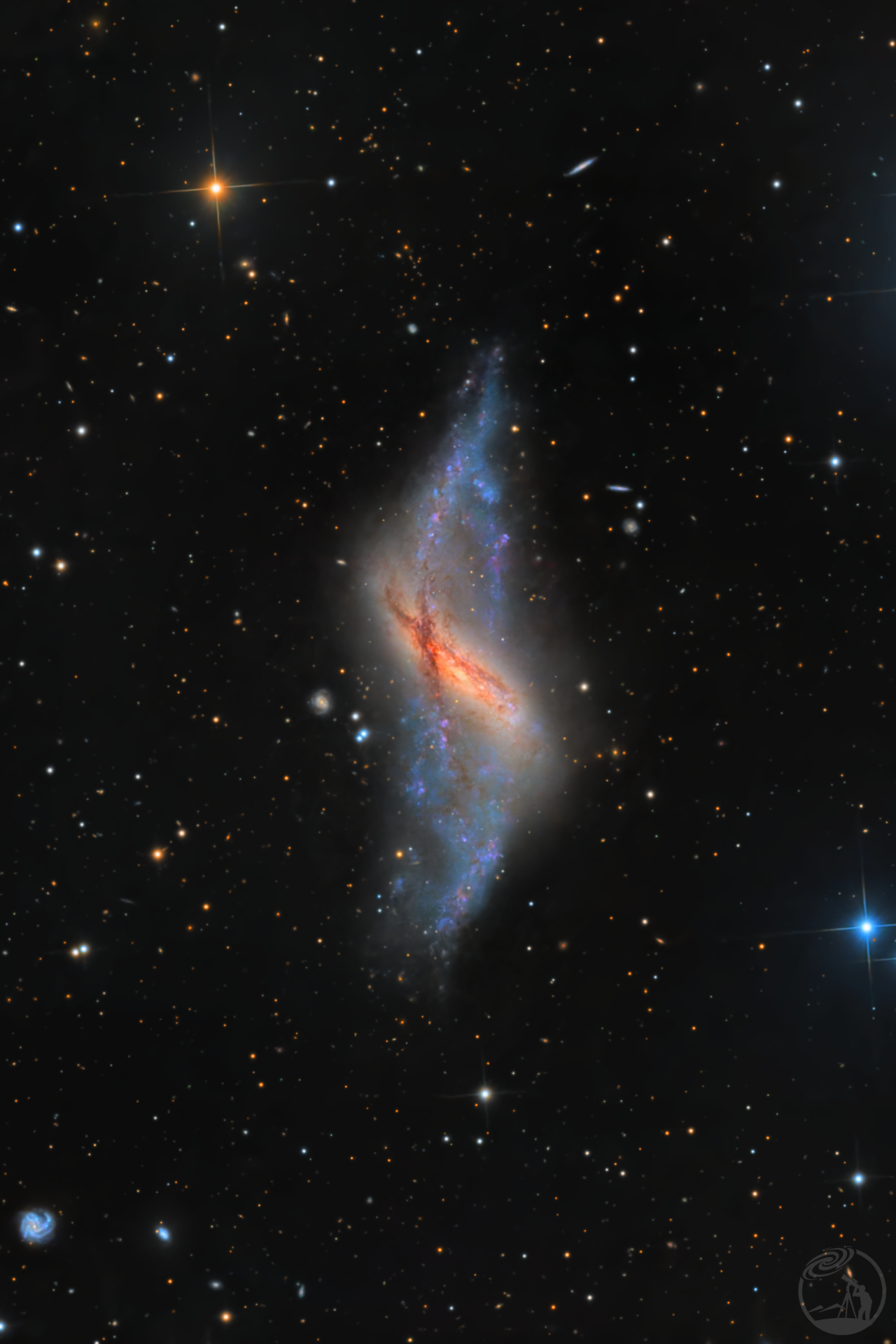 X星系 NGC660