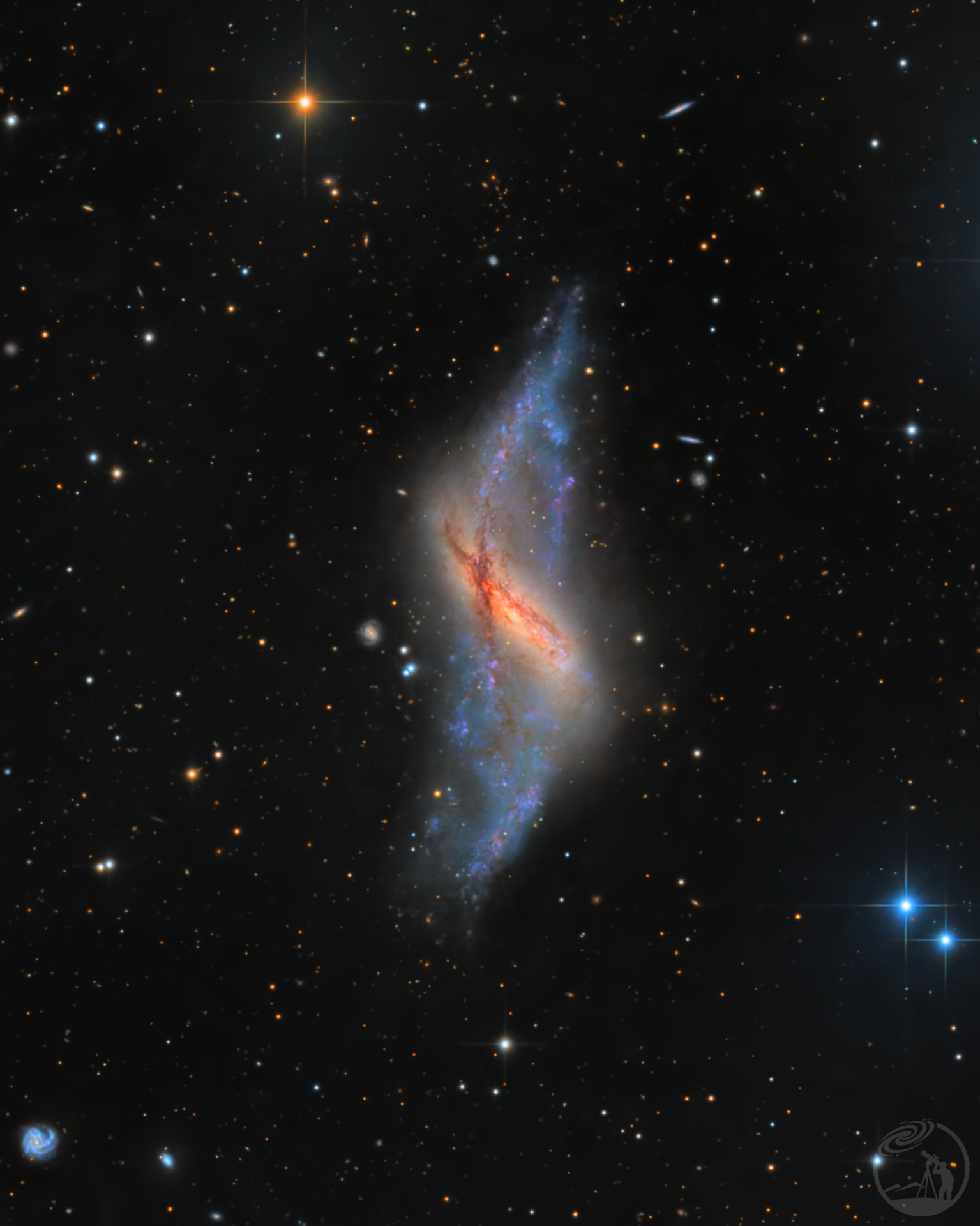 X星系 NGC660