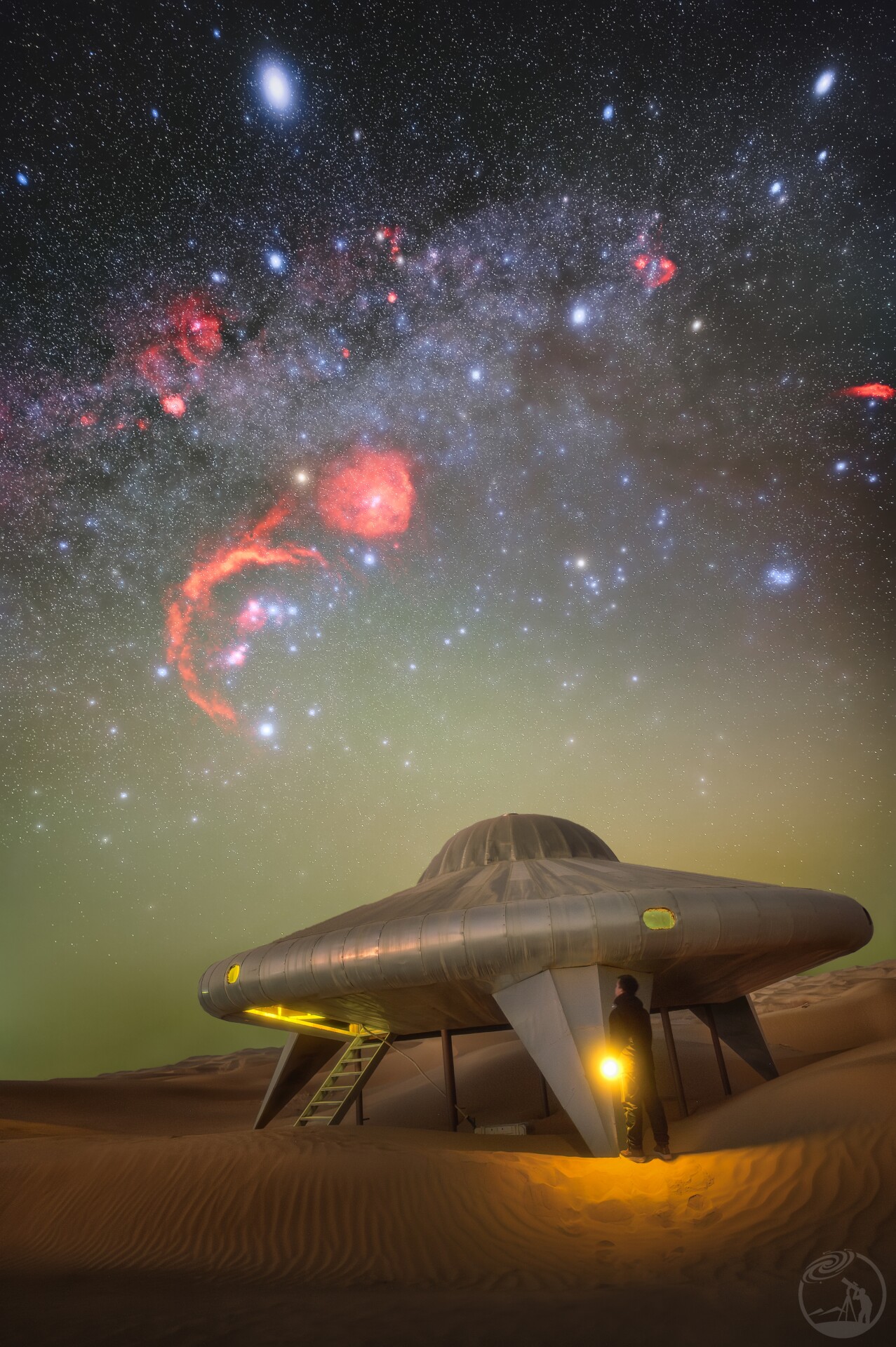 戈壁偶遇星际来客
