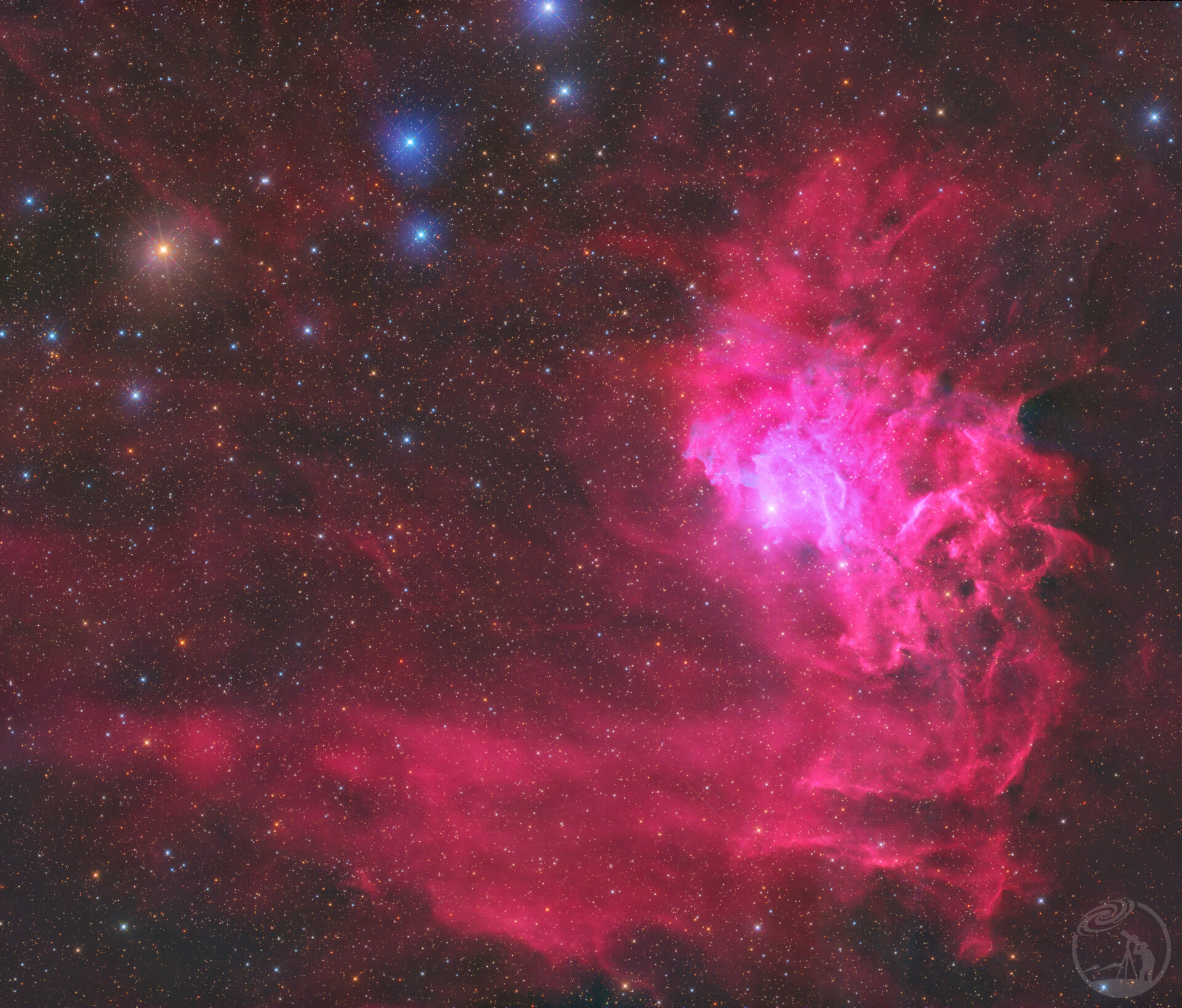 IC405火焰星云