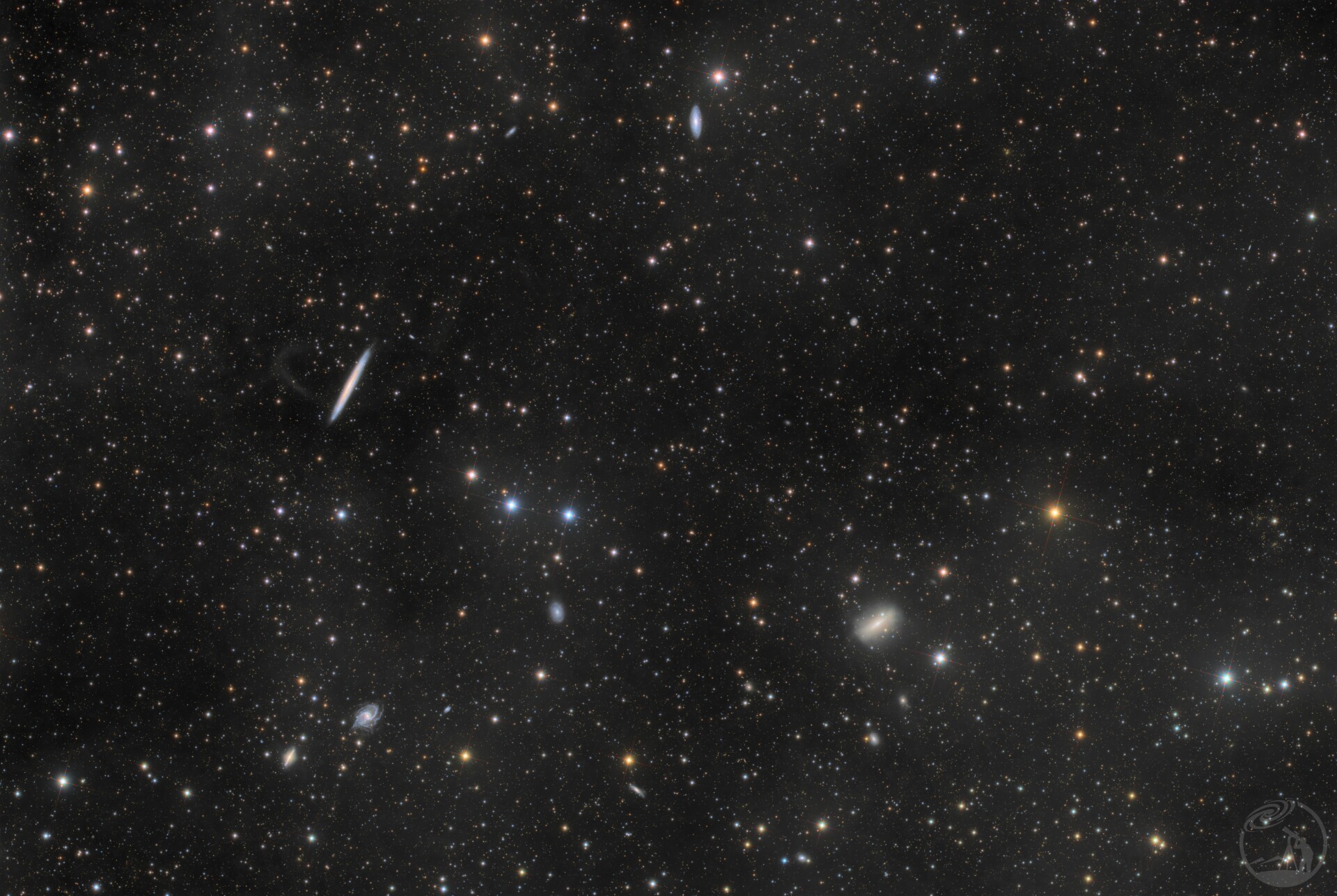 M102与NGC5907广域
