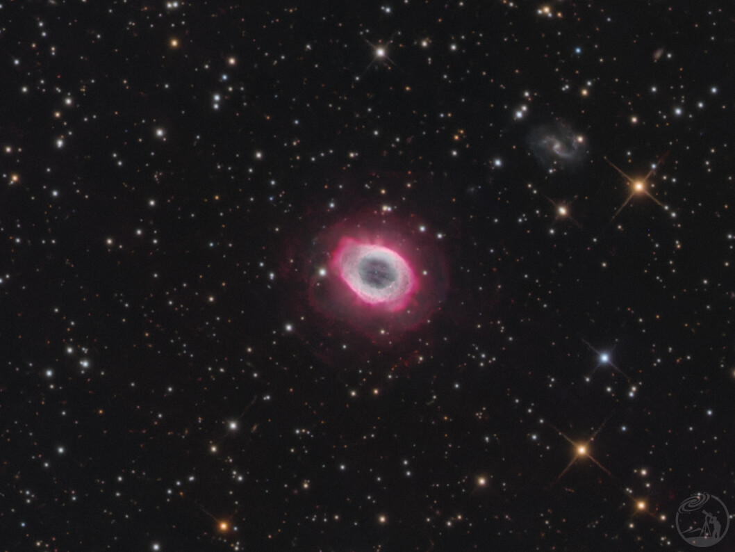 M57(8寸牛反幸运成像+长曝)