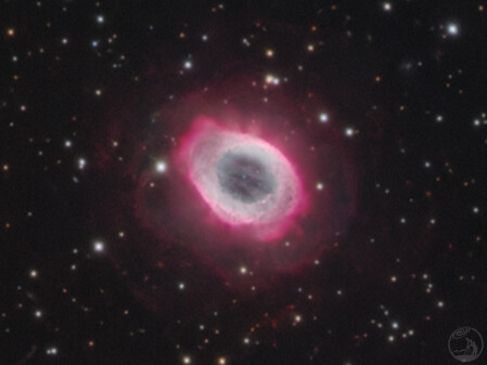 M57(8寸牛反幸运成像＋长曝）