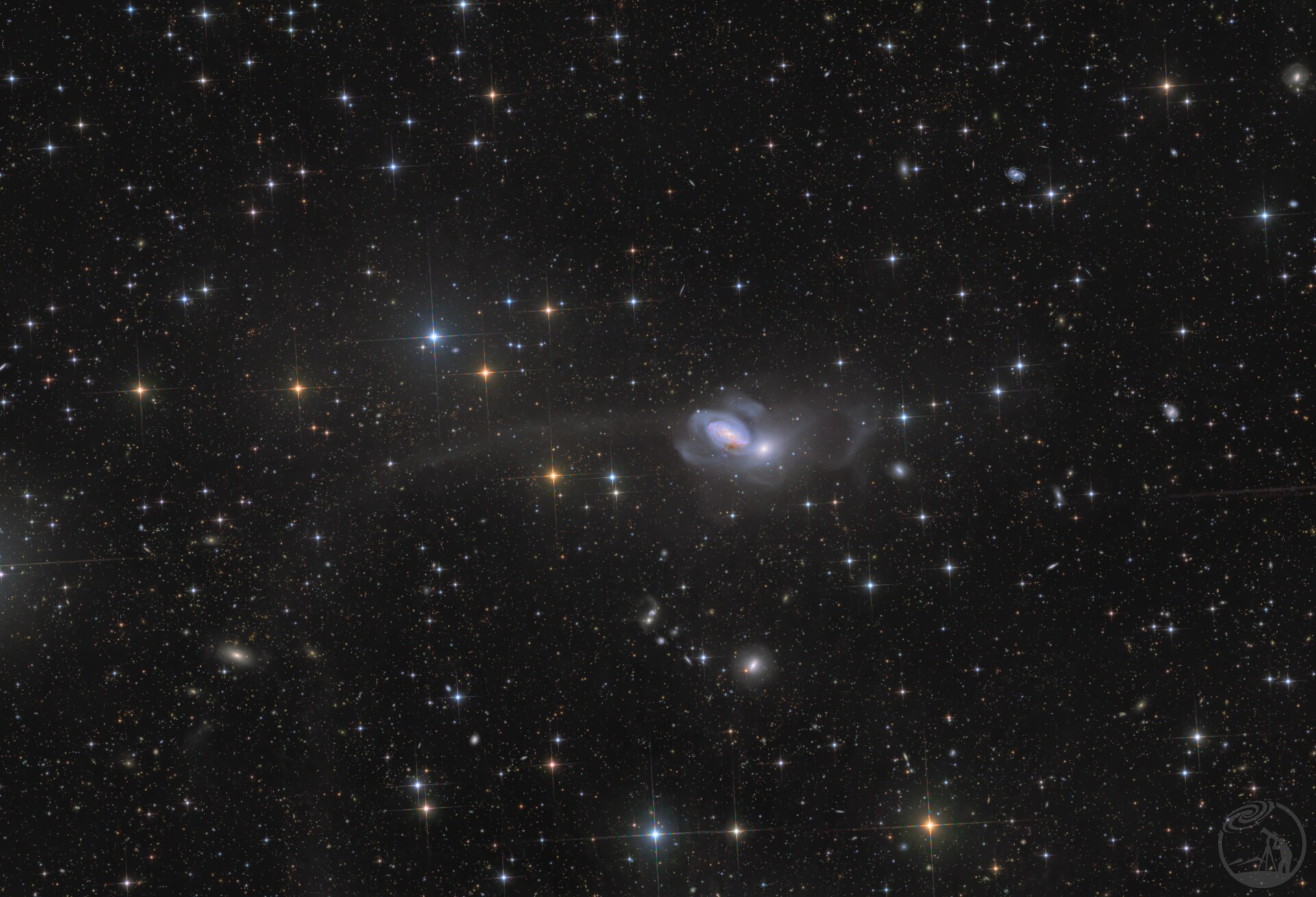 Arp 94 （NGC3227&NGC3226）