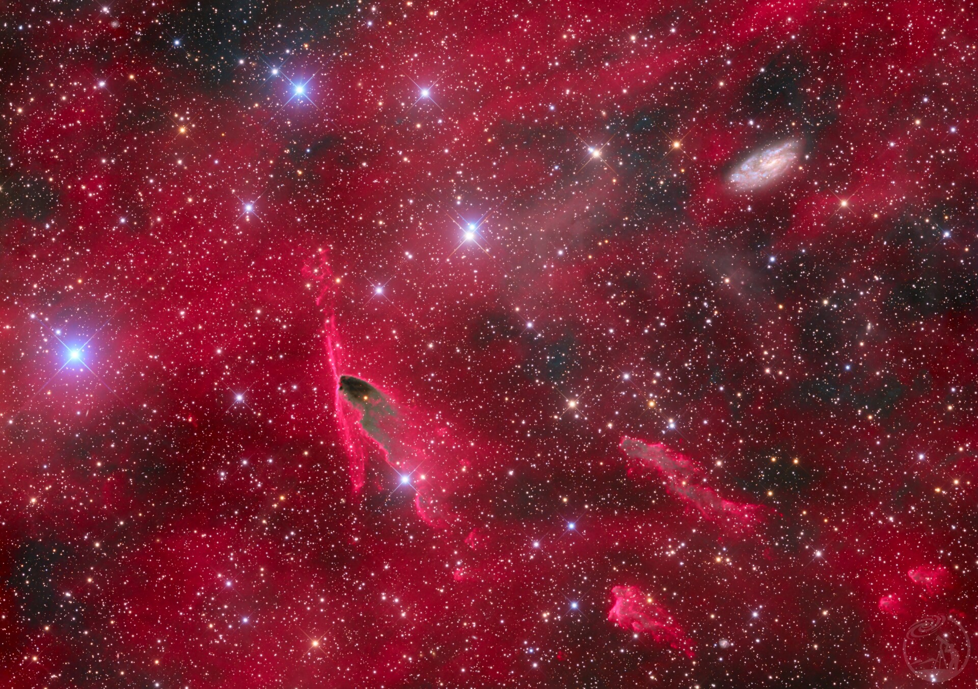 NGC2427与鱼跃龙门