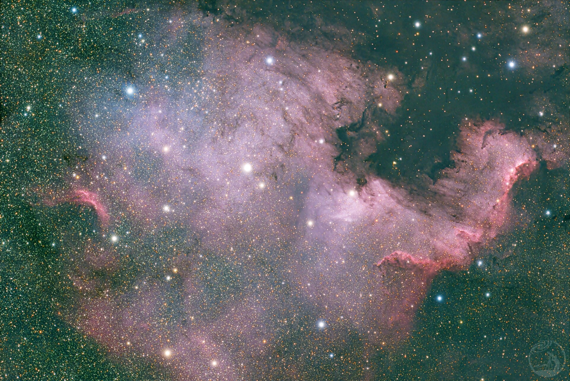 北美洲星云ngc7000