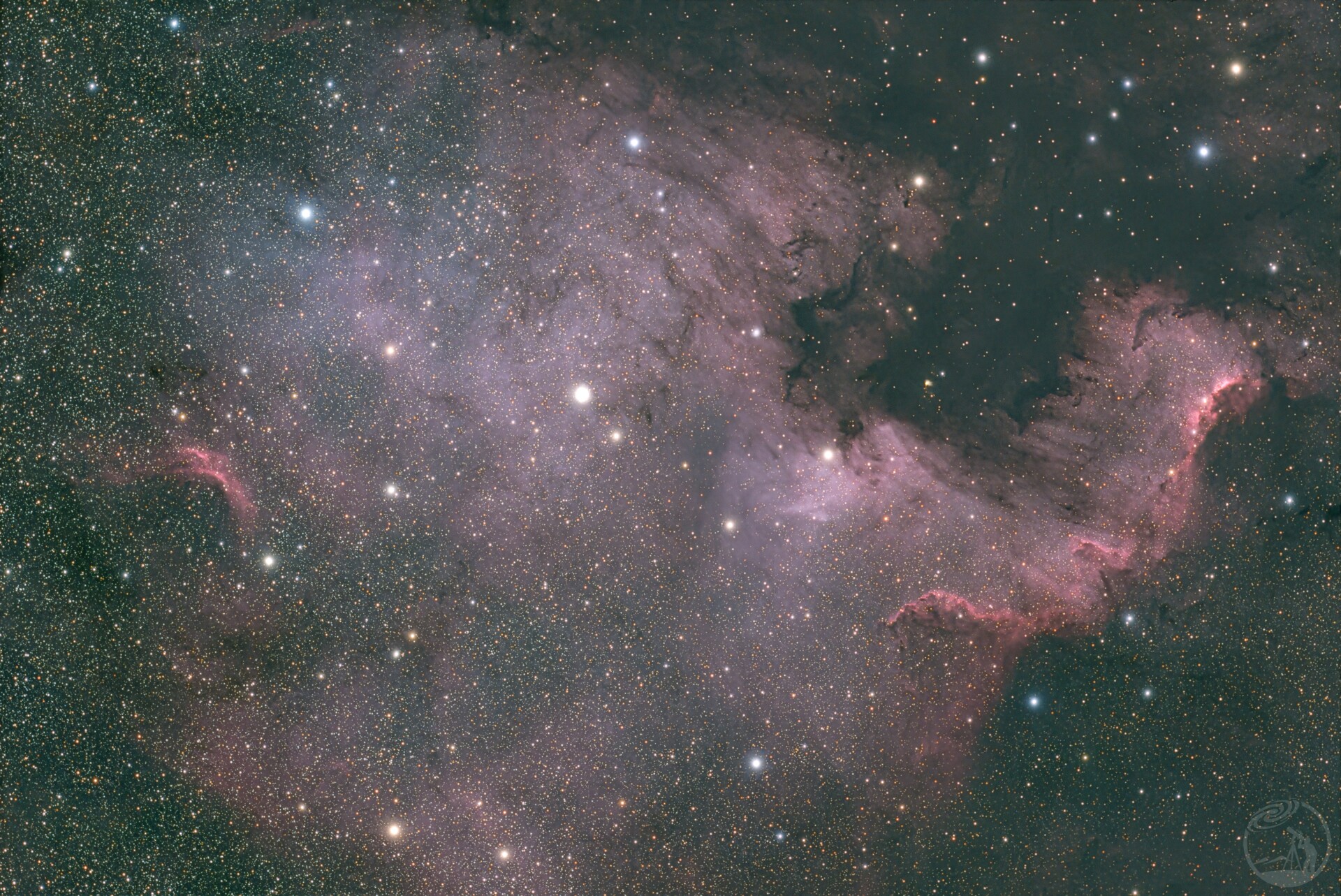 北美洲星云ngc7000