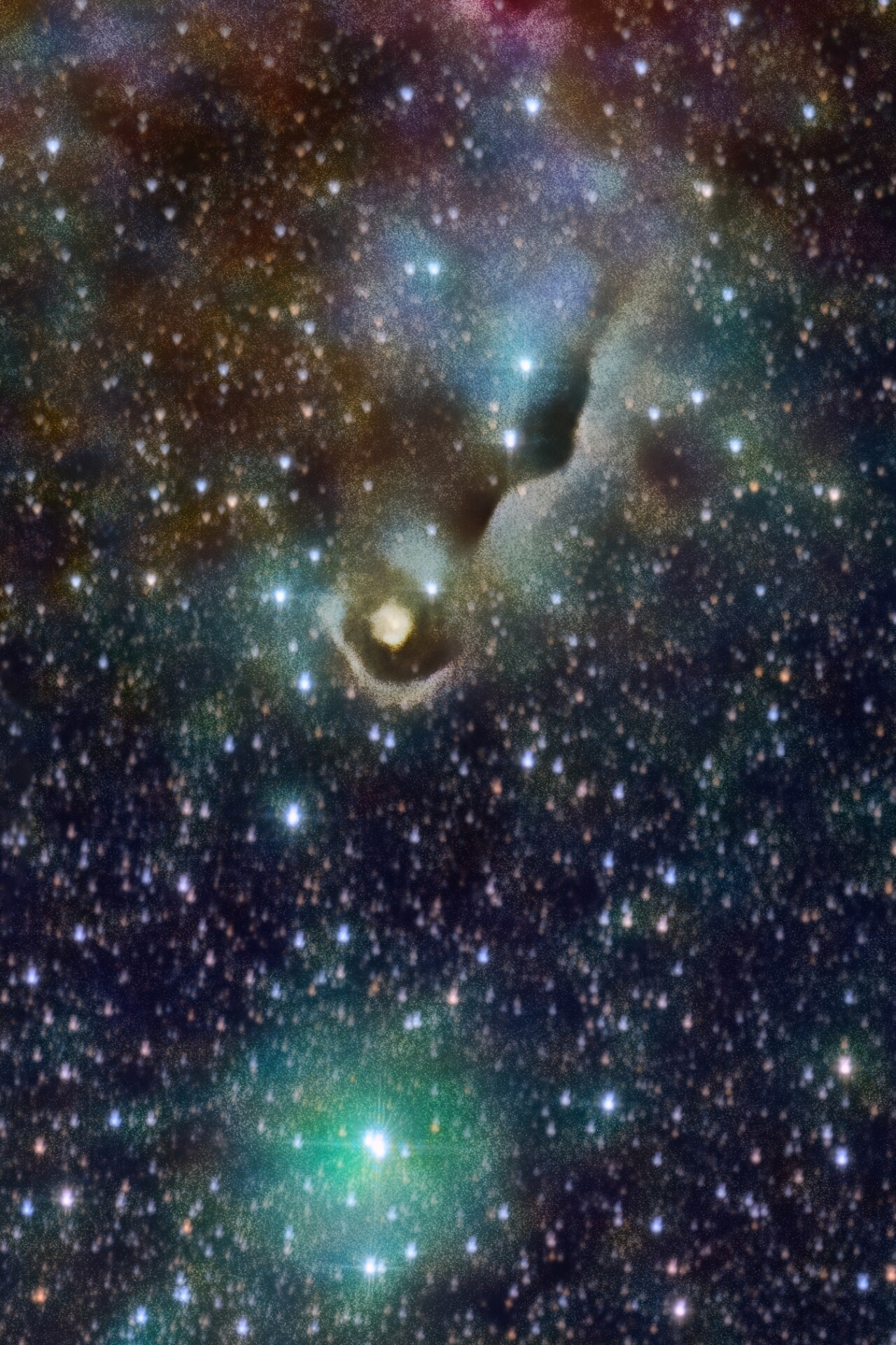 用象鼻星云试试马赛克