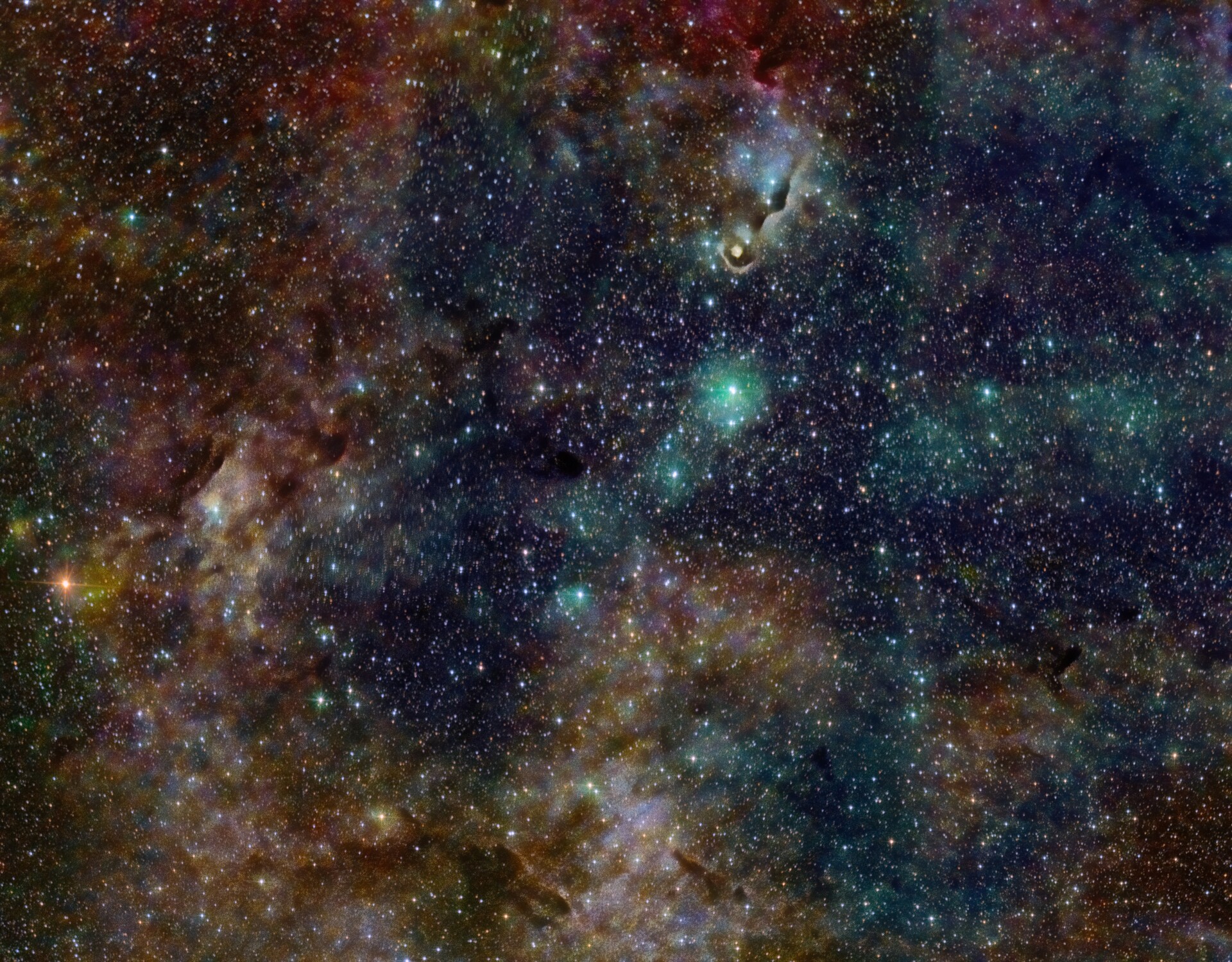 用象鼻星云试试马赛克