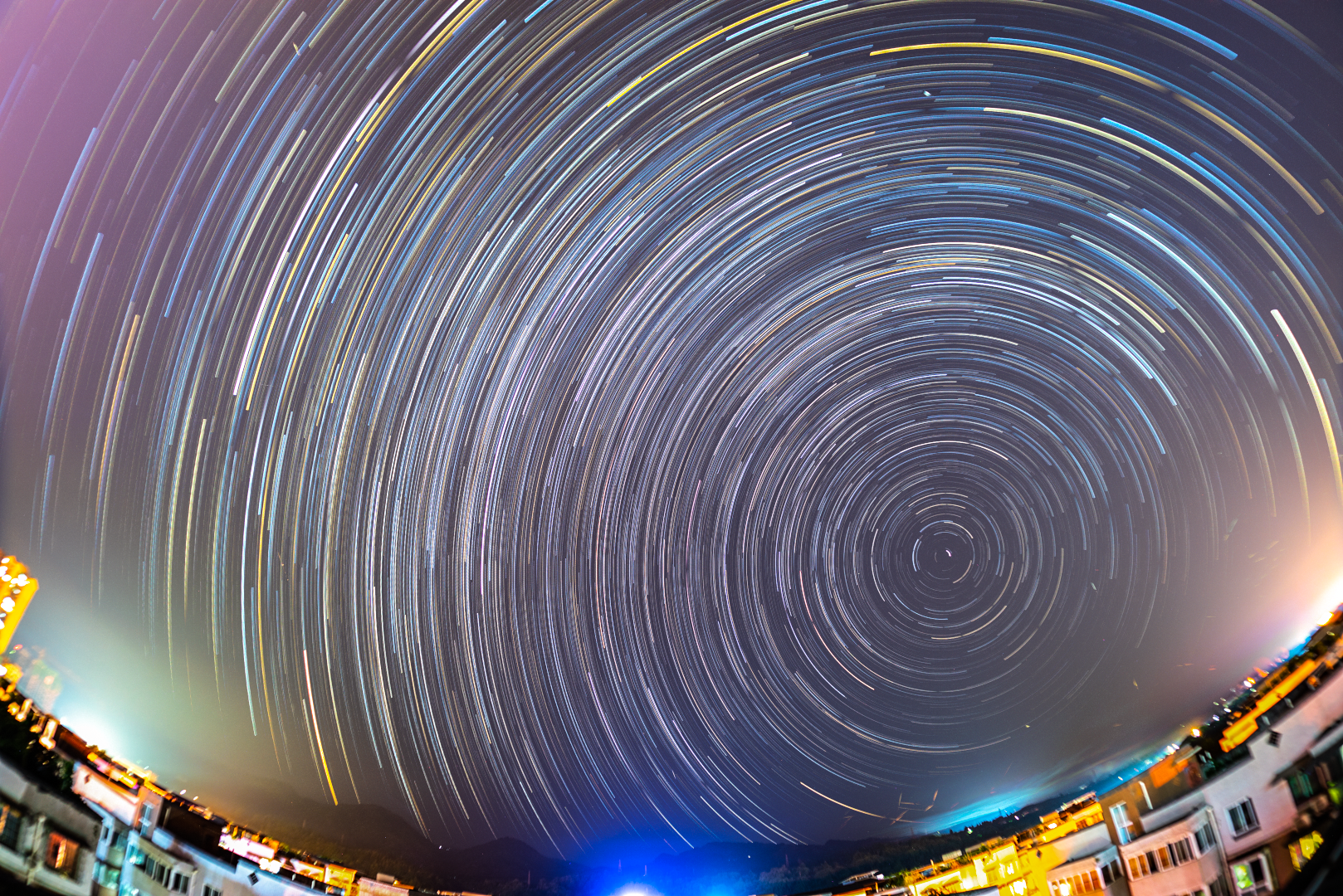 峨眉山市的星空