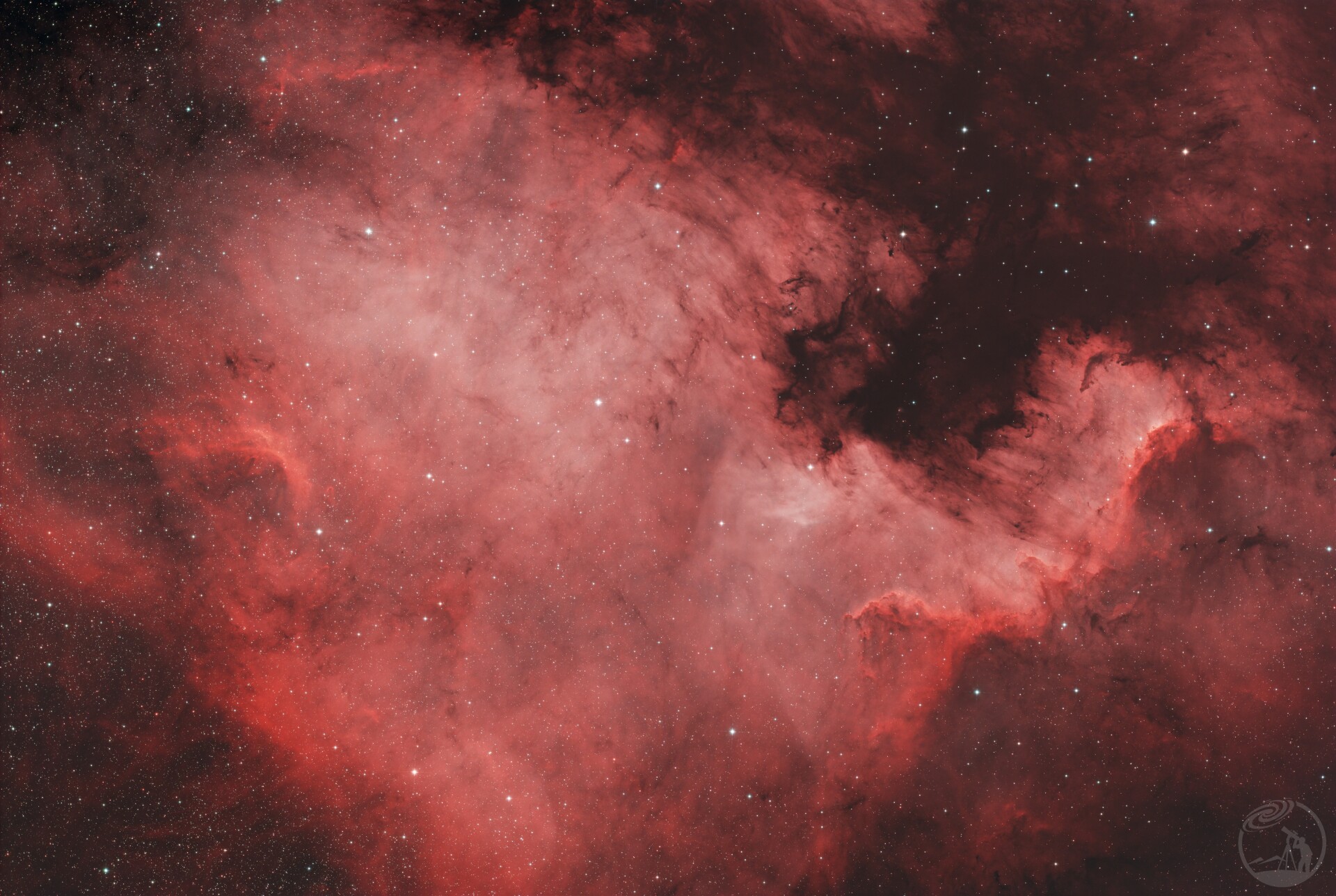 ngc7000北美洲星云