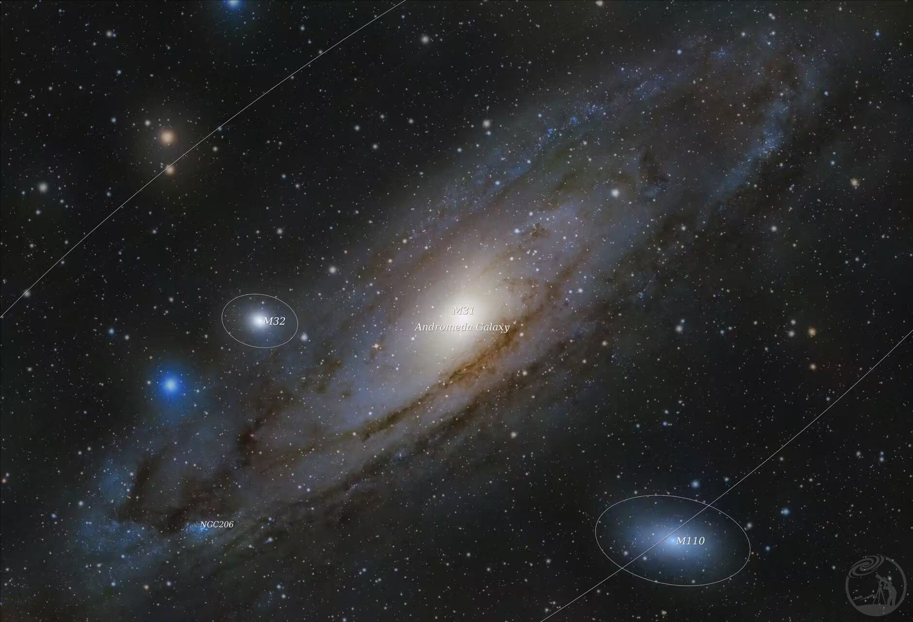 “Andromeda Galaxy”仙女座星系