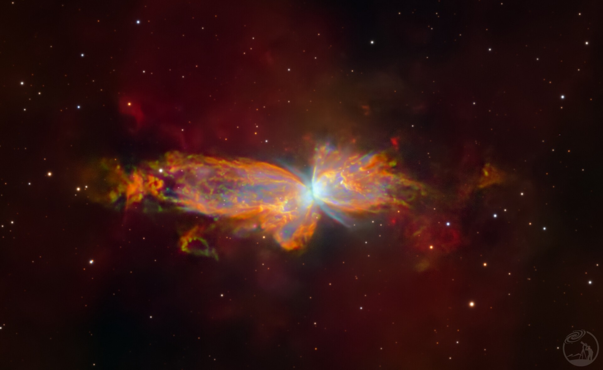 NGC6302醉酒的蝴蝶