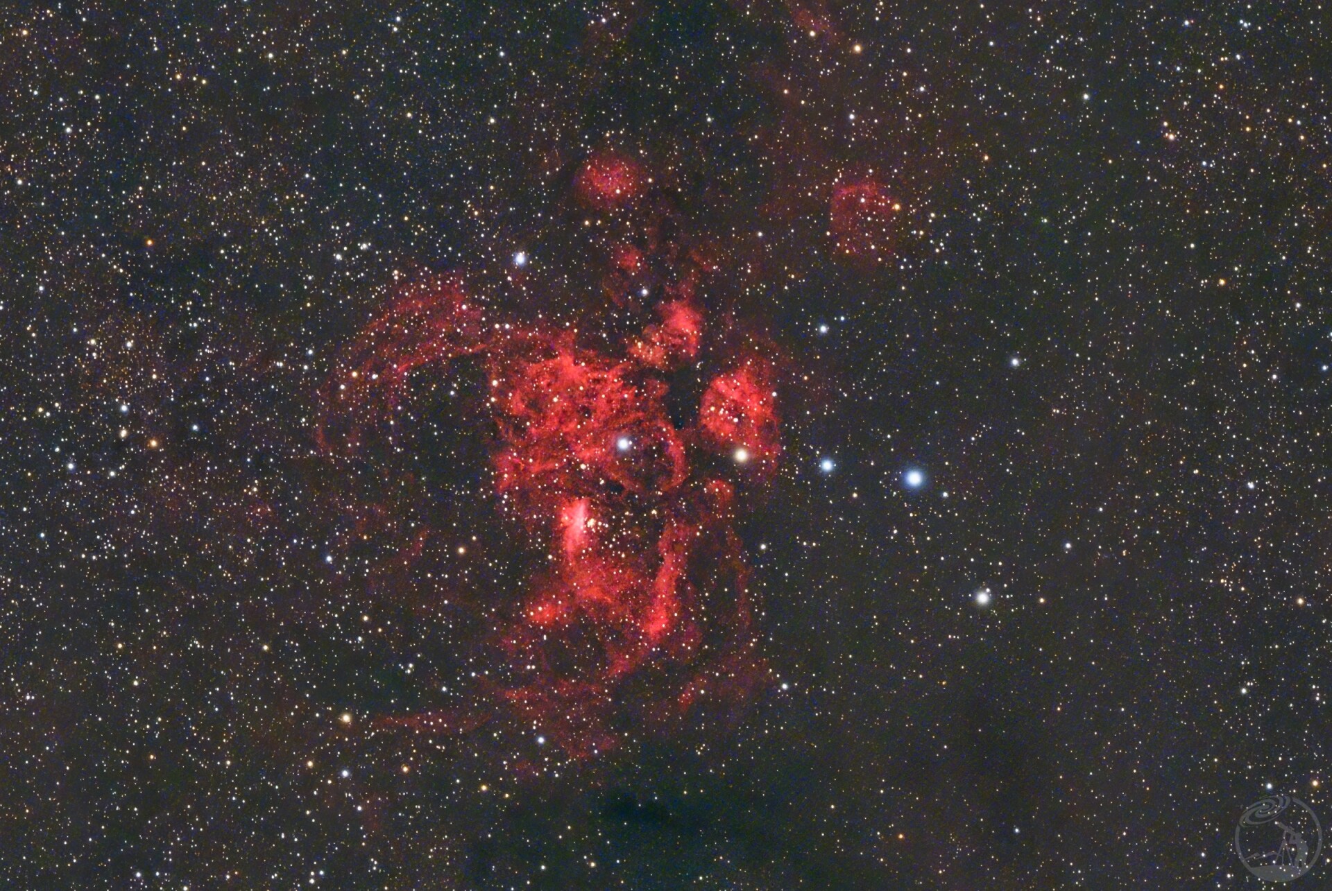 龙虾星云与猫爪星云