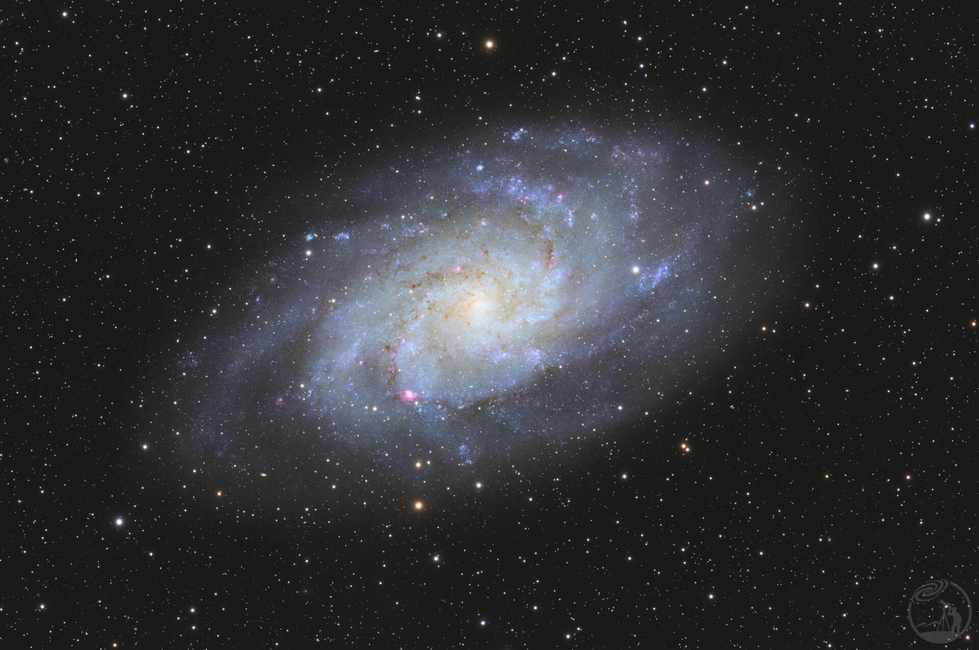 M33 老图重新后期