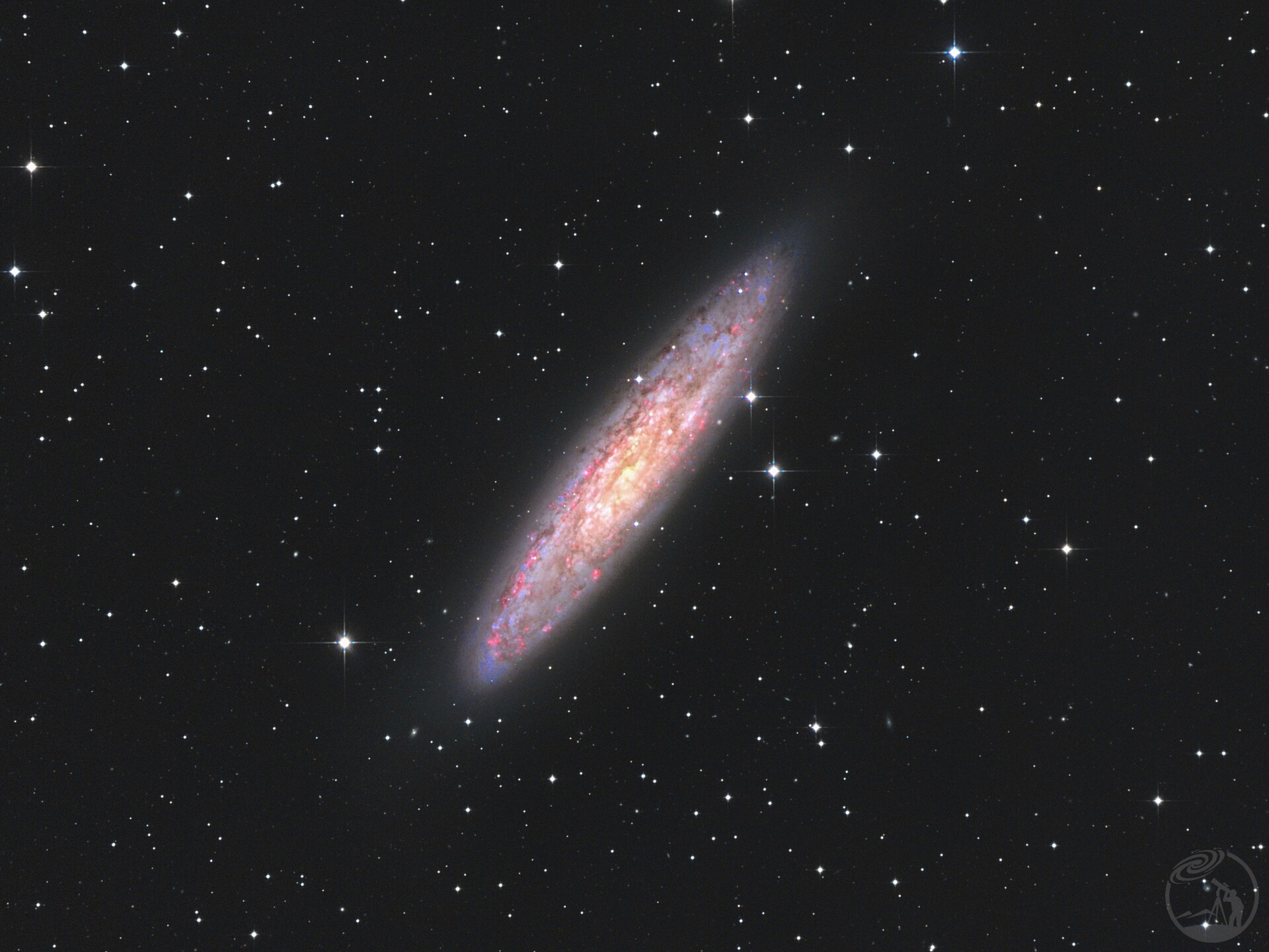 NGC253银元星系