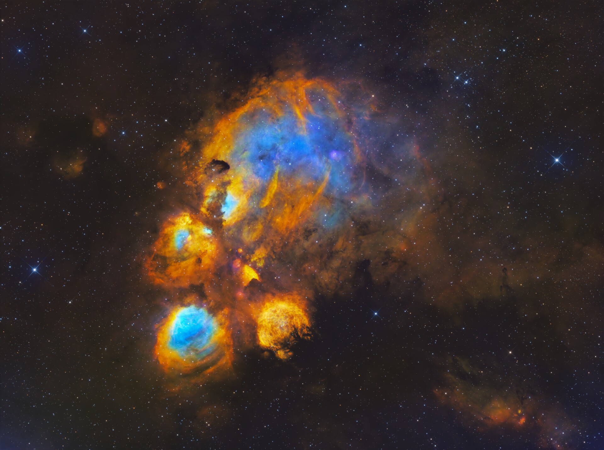 NGC6334猫爪星云