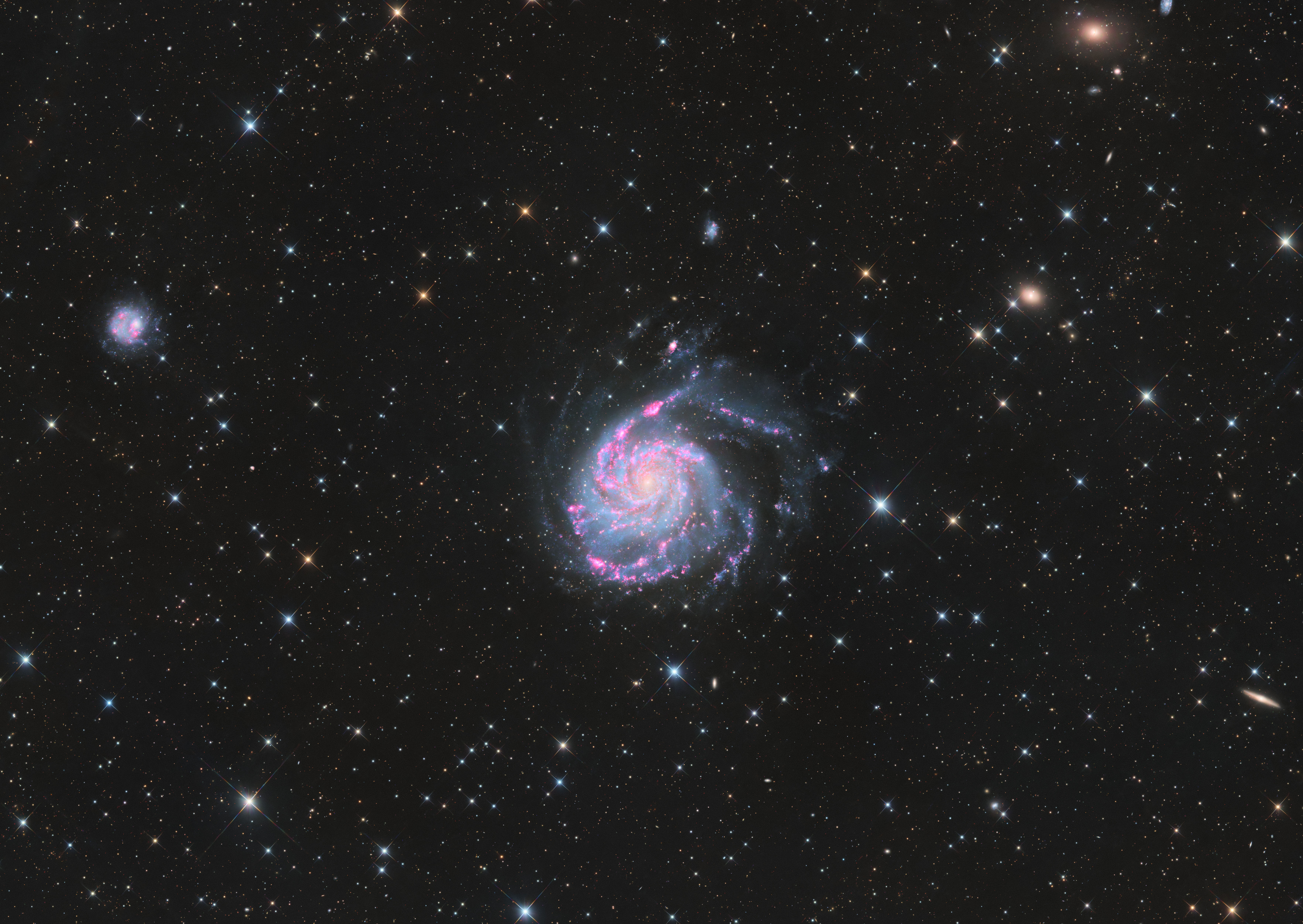 【M101】【7/12日图素材】风车星系