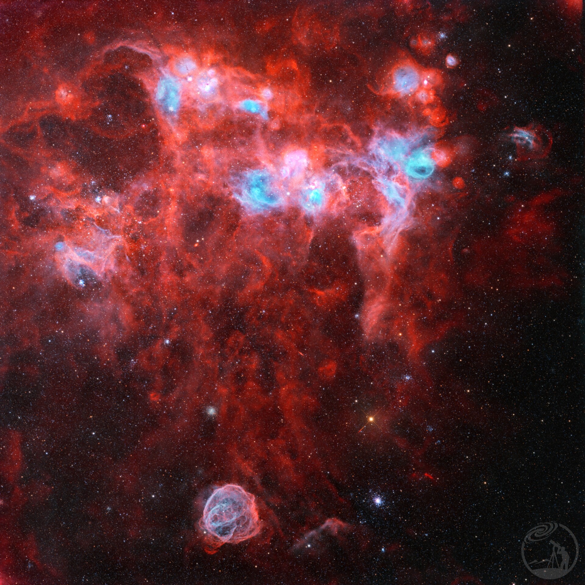 NGC1727——灿烂烟花