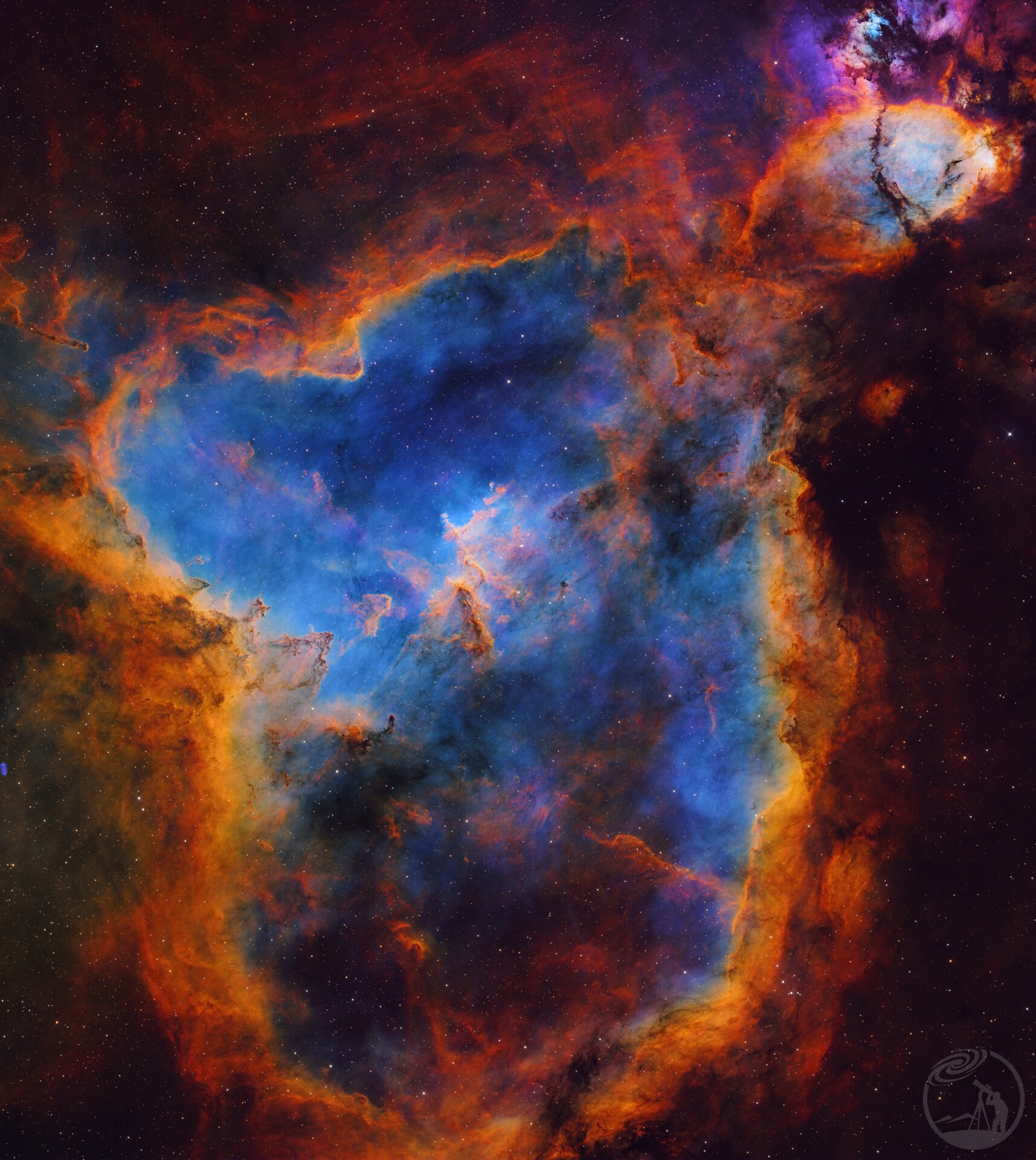 IC1805心脏星云SHO
