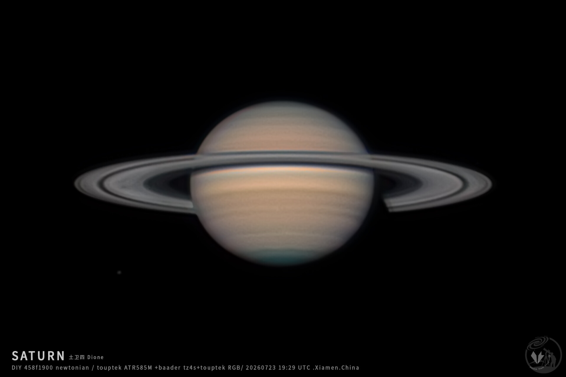 土星和土卫四20260723
