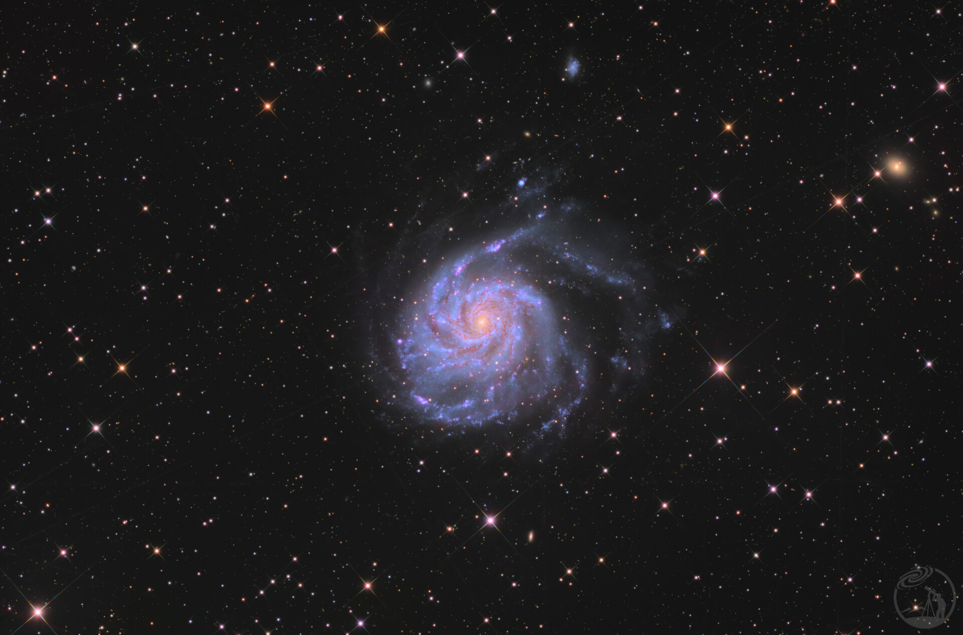 M101风车星系