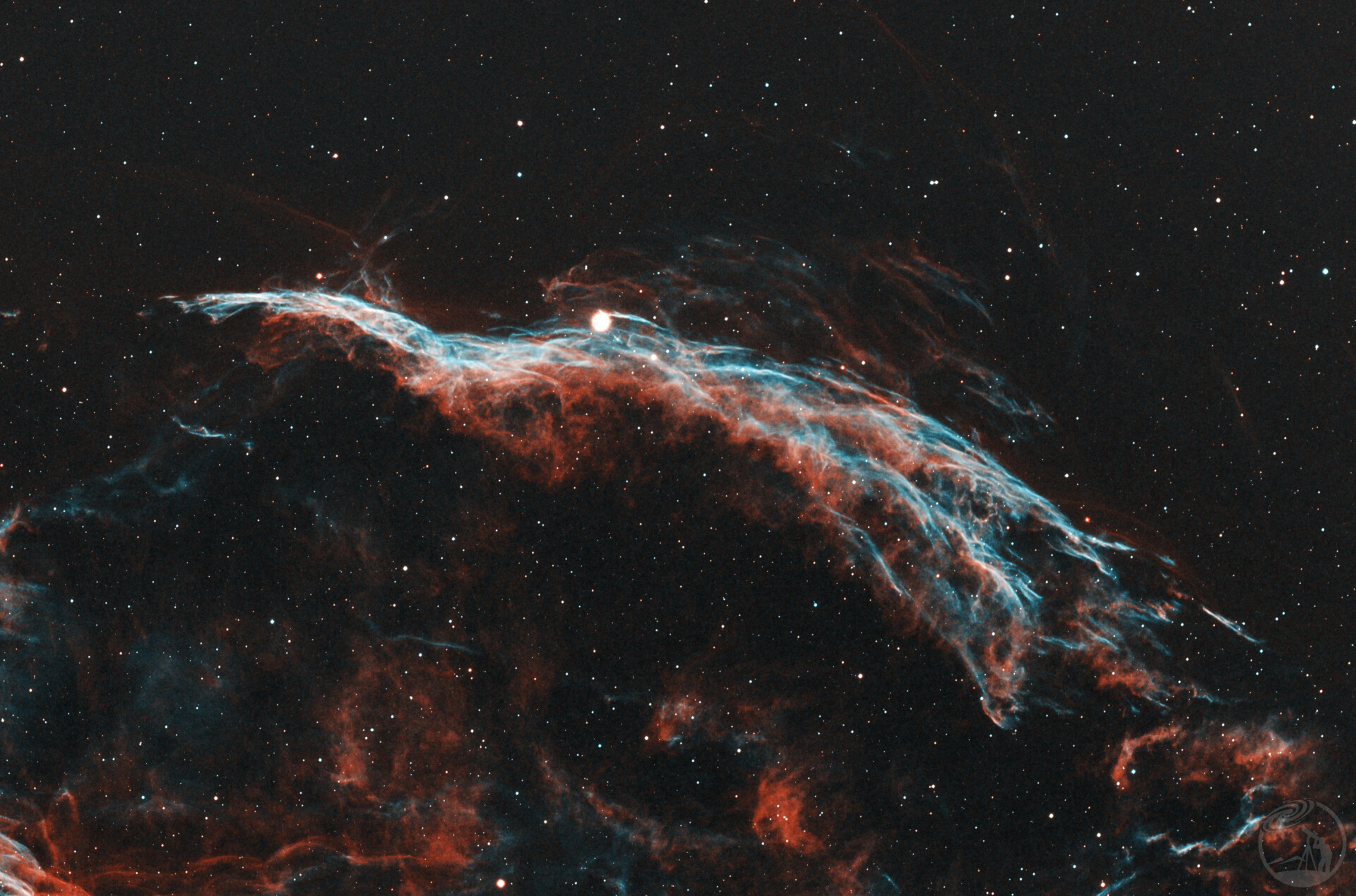 NGC6960西面纱HOO重制