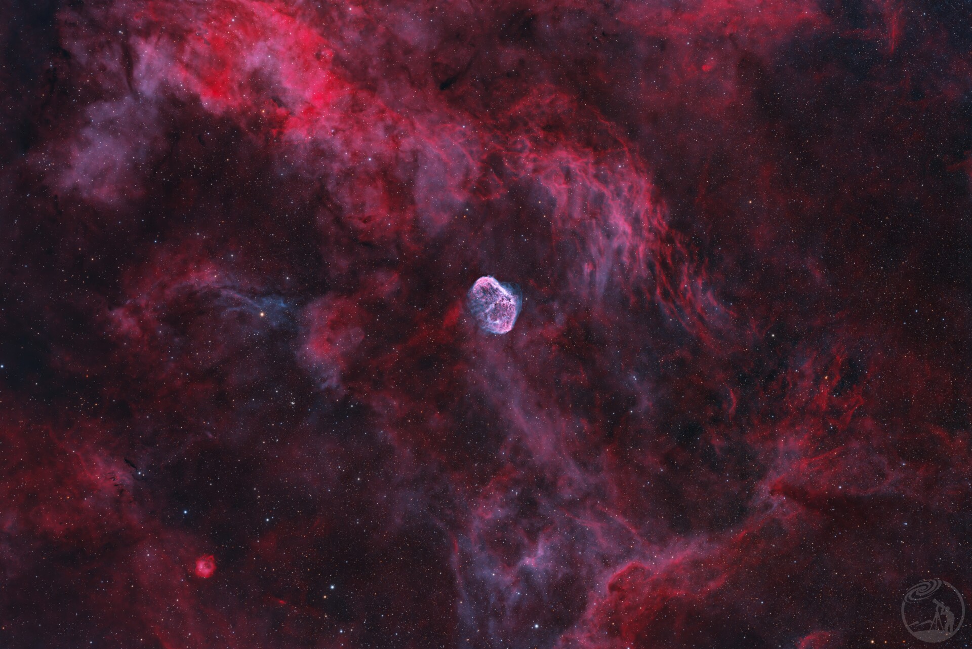 NGC6888 眉月广域