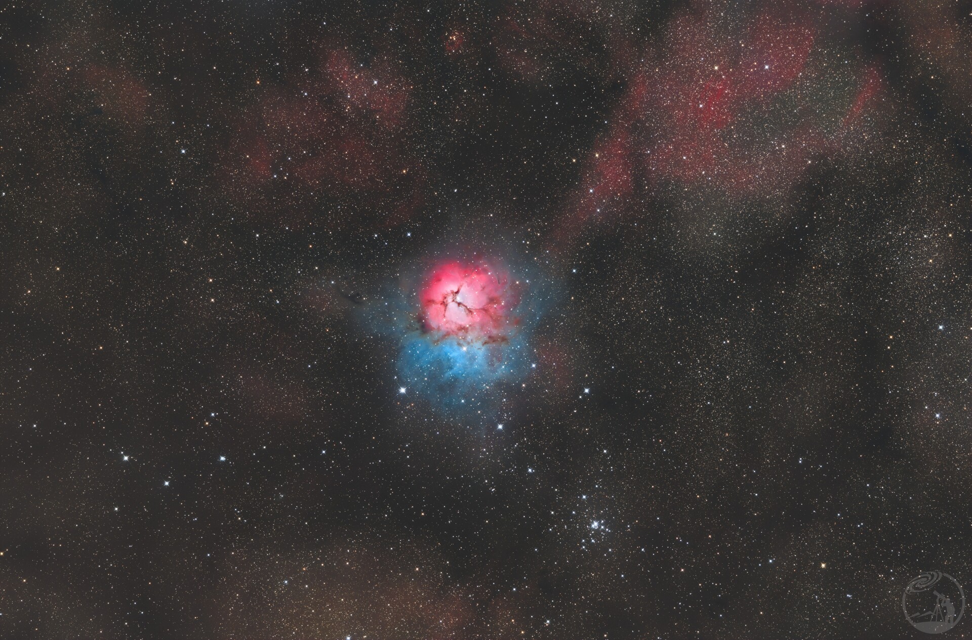 M20 三裂星云
