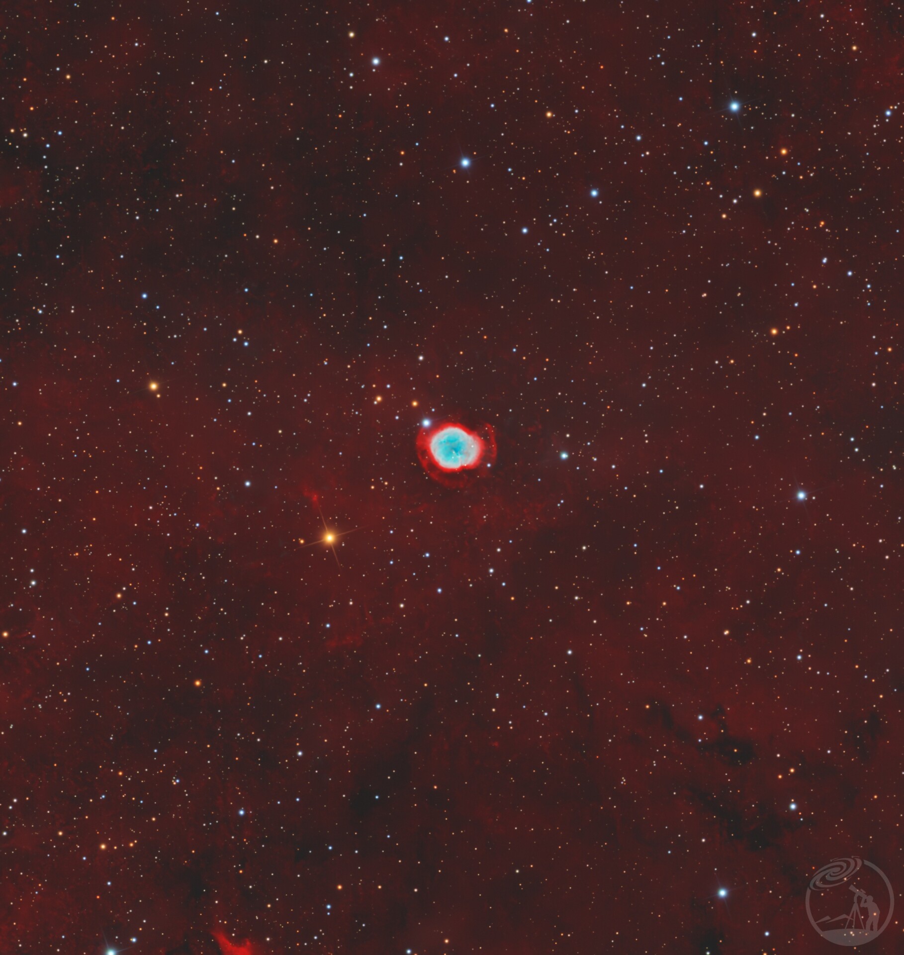 NGC 7048 躲猫猫星云