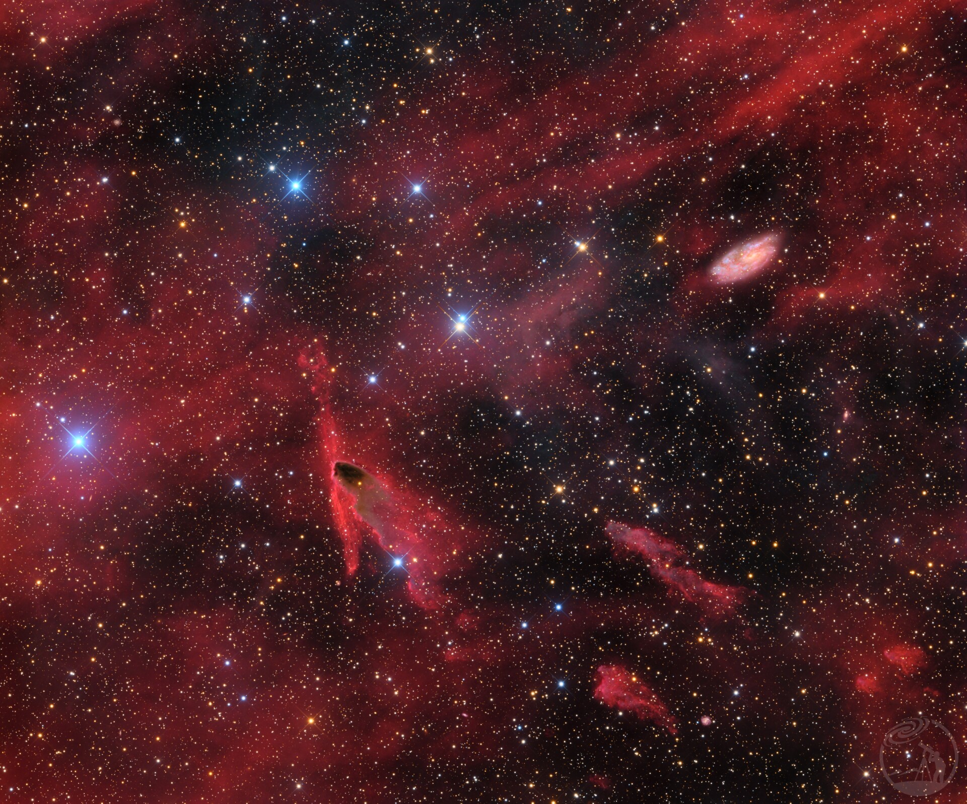 NGC2427鱼跃龙门