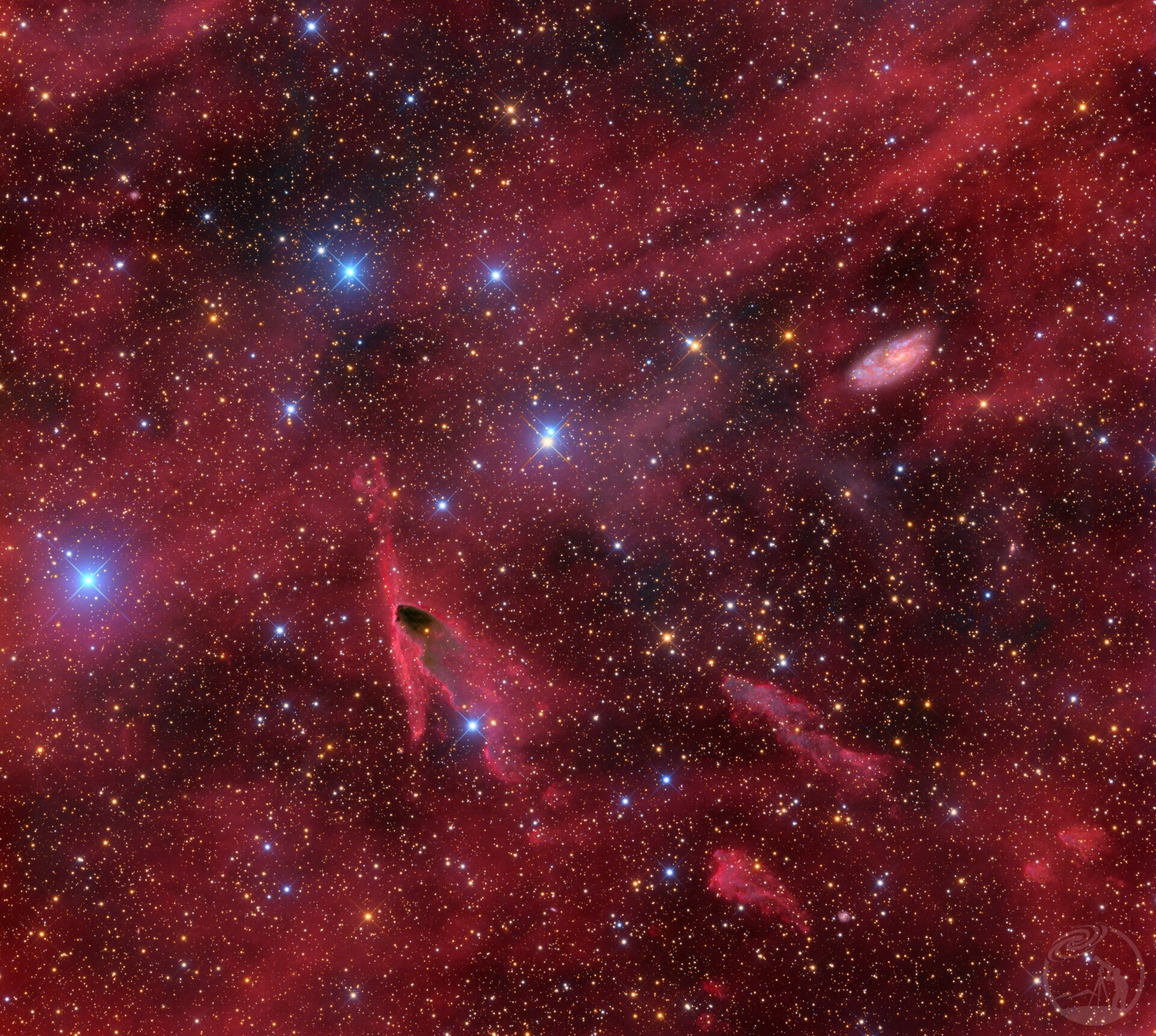 NGC2427 鱼跃龙门🐟🚪🐟