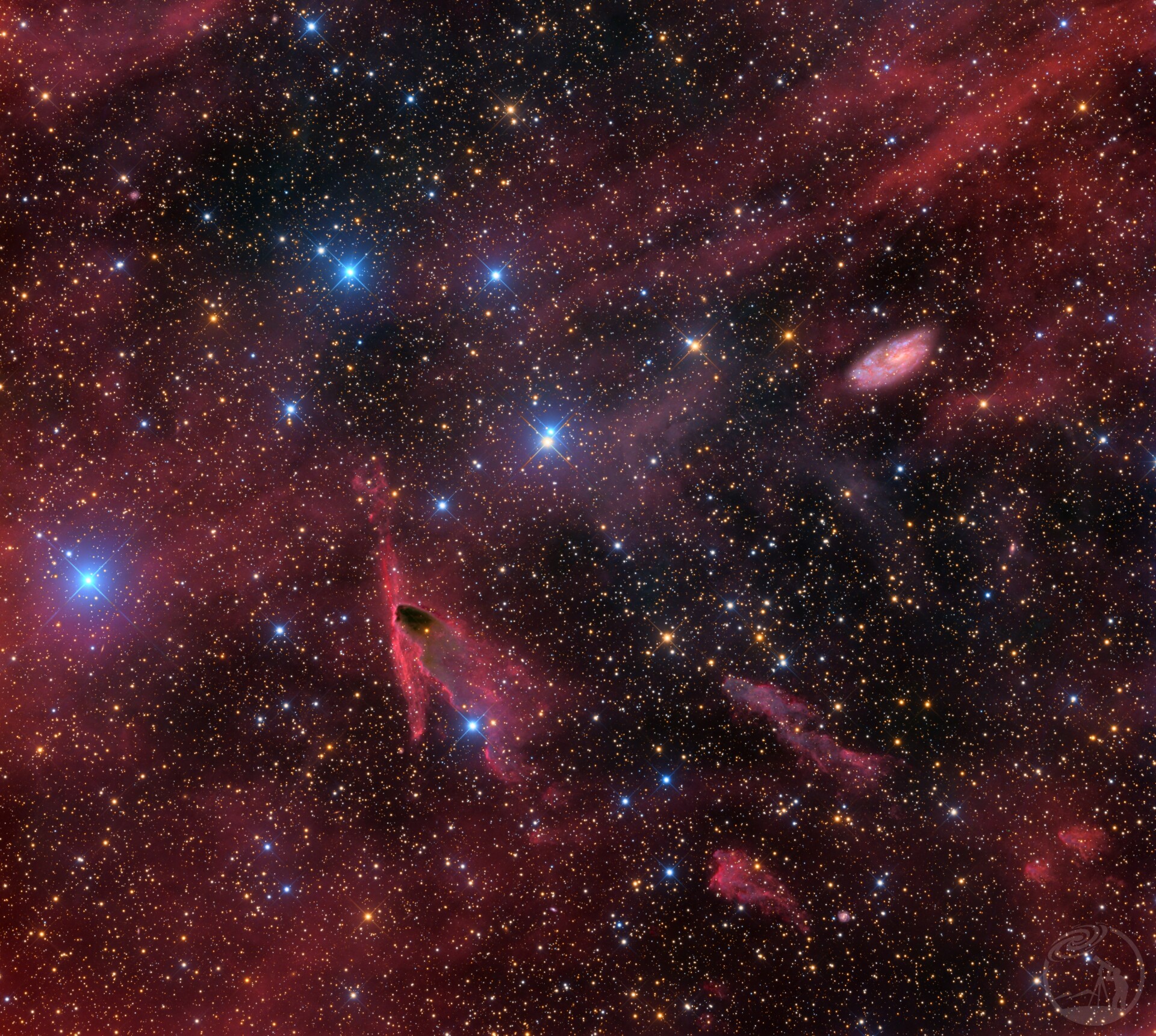 NGC2427 鱼跃龙门🐟🚪🐟