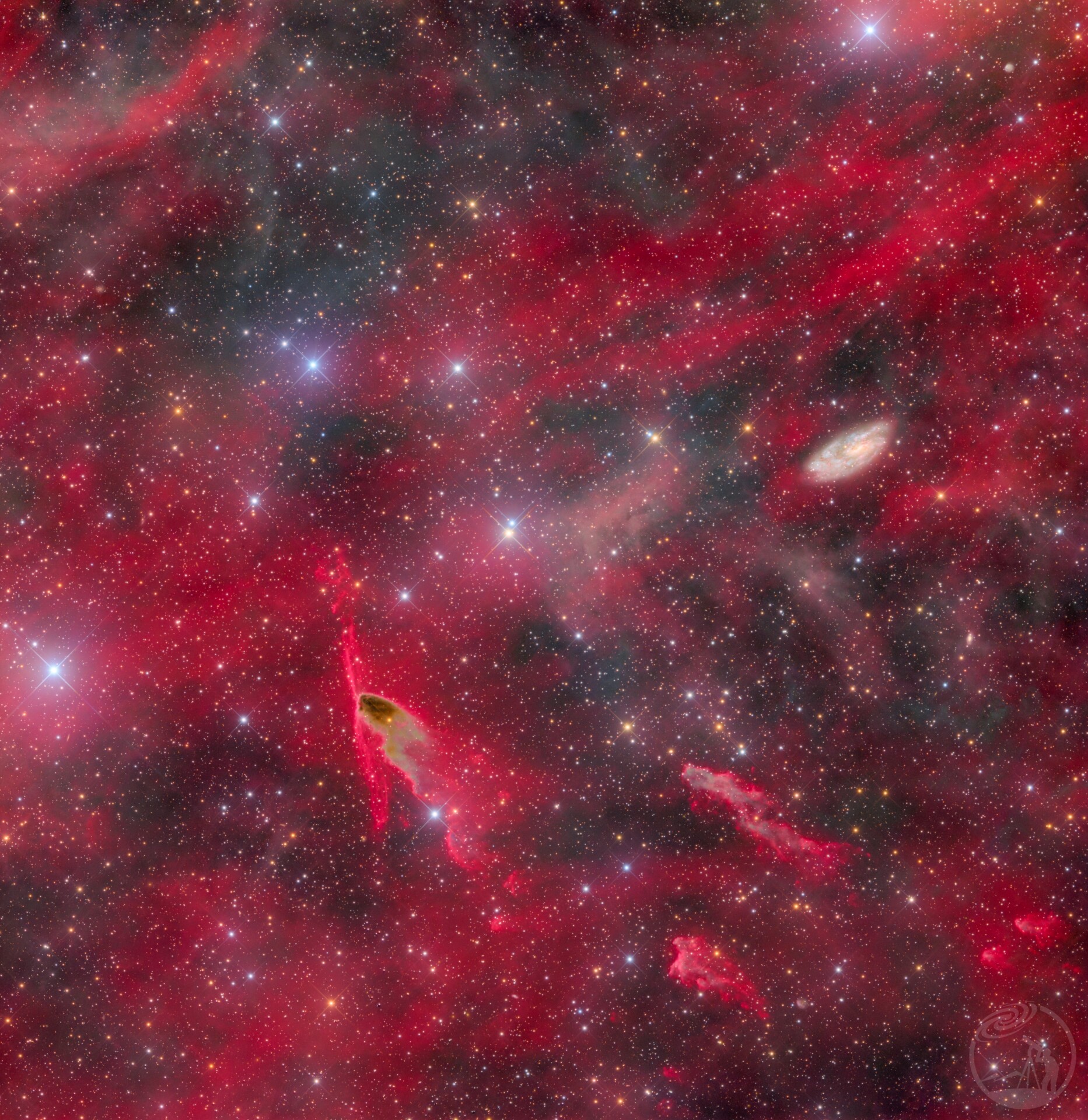 NGC2427 鱼跃龙门