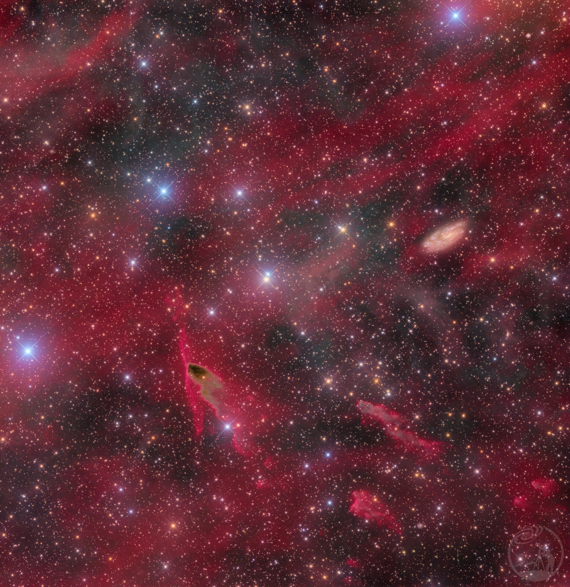 NGC2427 鱼跃龙门