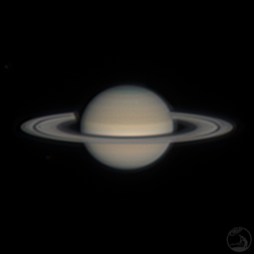 8月初凌晨的土星