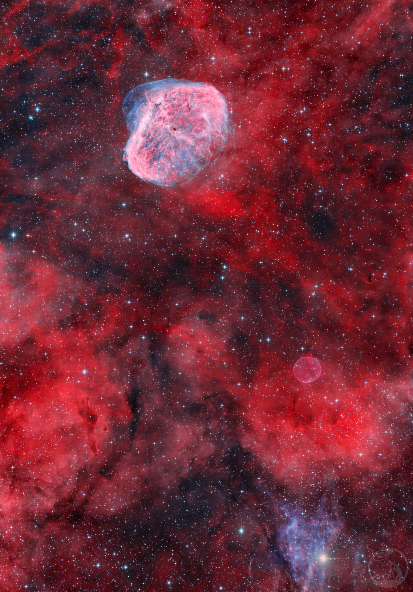NGC6888赤空浮颅