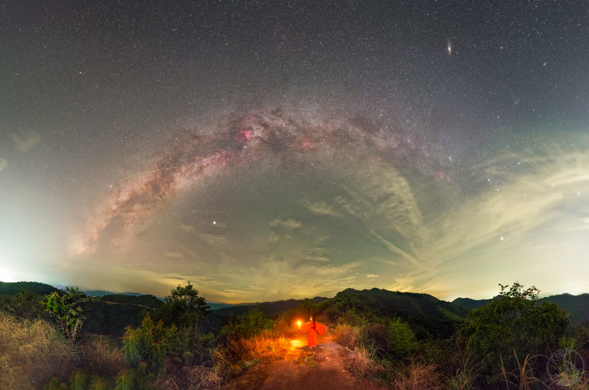 仰望星空是人类最原始的浪漫