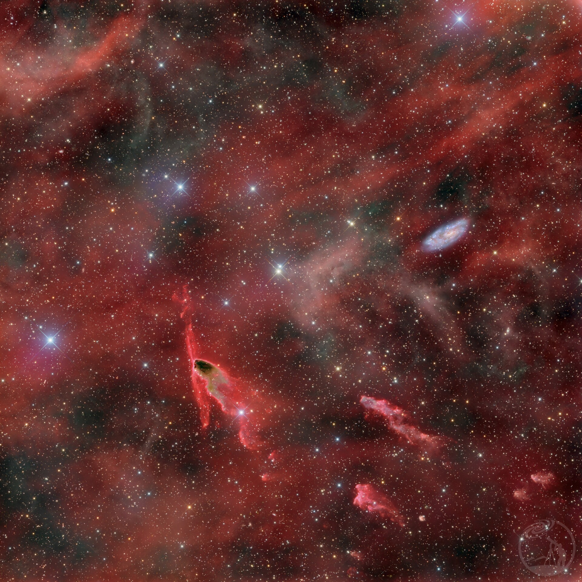 NGC2427与鱼跃龙门