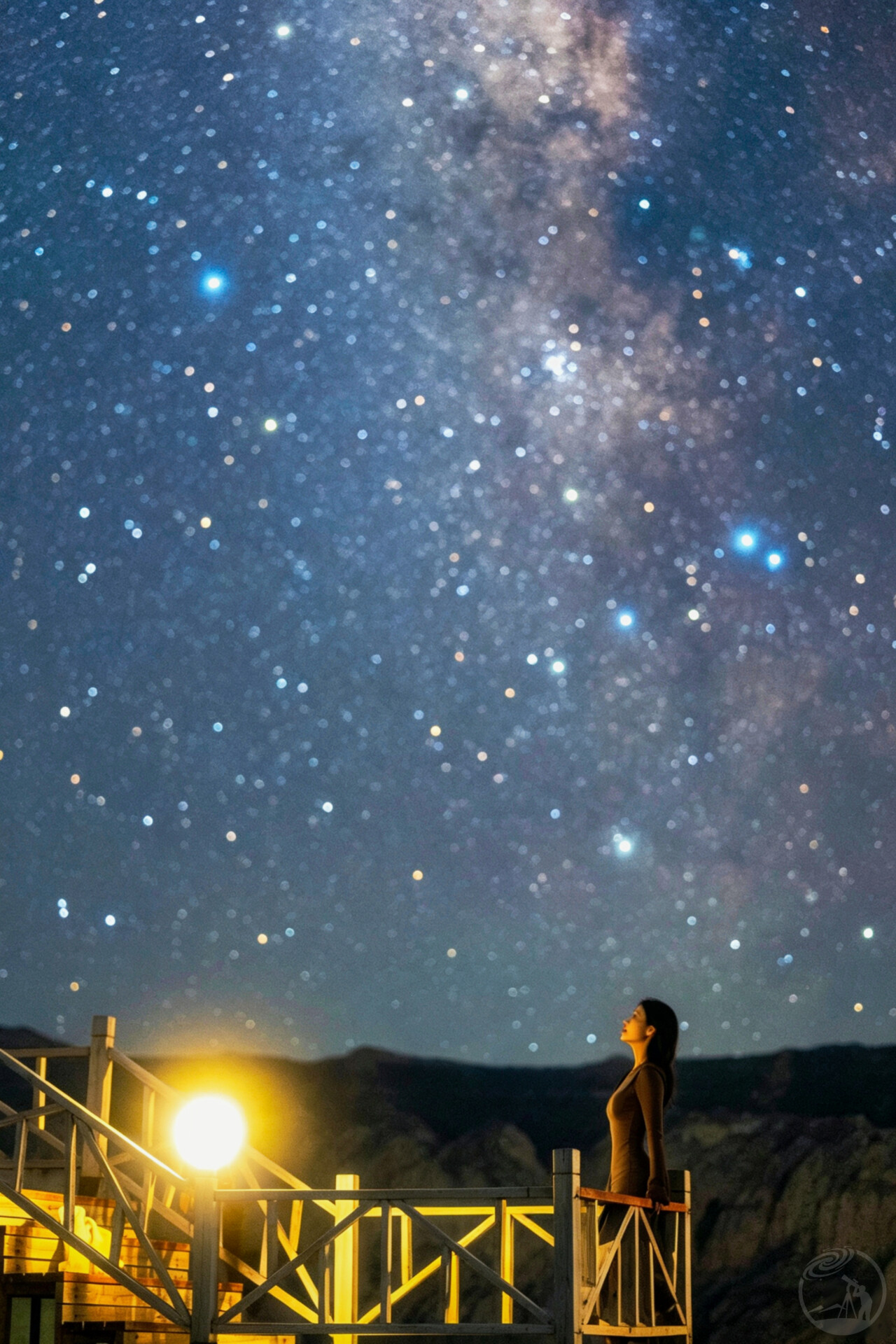 星空人像